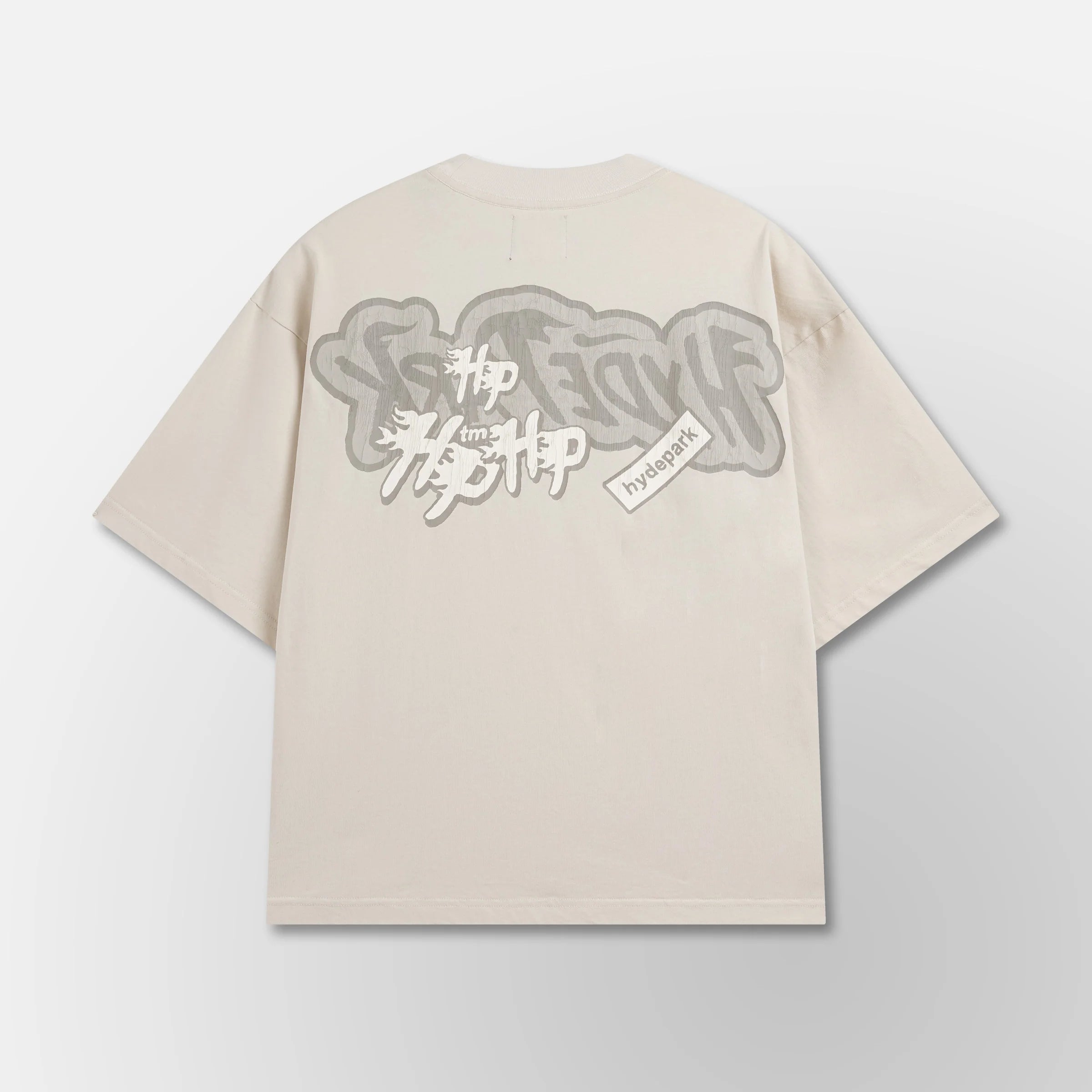 Hyde Park Heritage Tee - Monochrome Cream