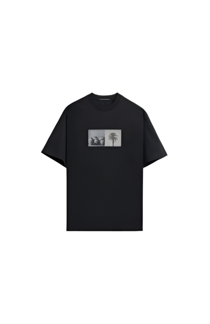 STAMPD "PHOTOGRAPHIC PALM" TEE BLACK