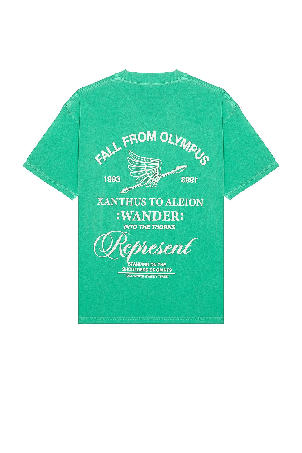 REPRESENT "FALL FROM OLYMPUS" OVERSIZED TEE