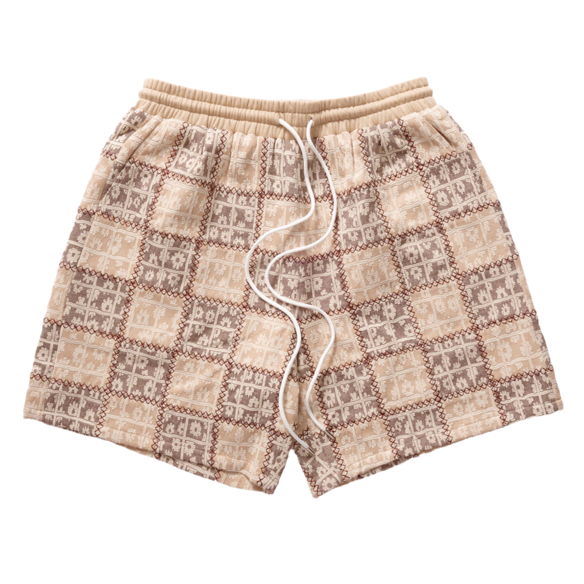 SUGAR HILL "BLOCKA" SHORTS BROWN