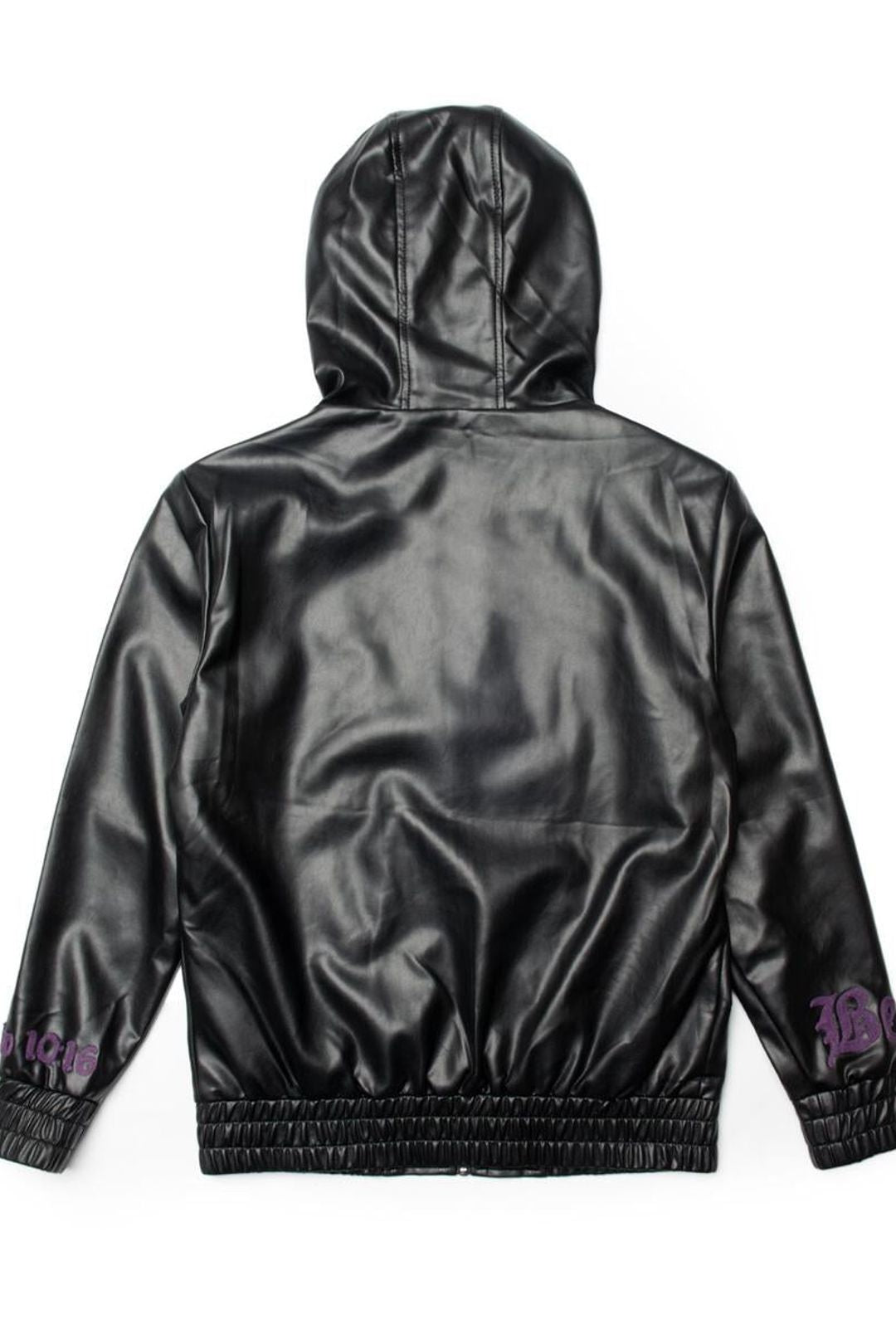 DCPL VEGAN LEATHER HOOD BLACK