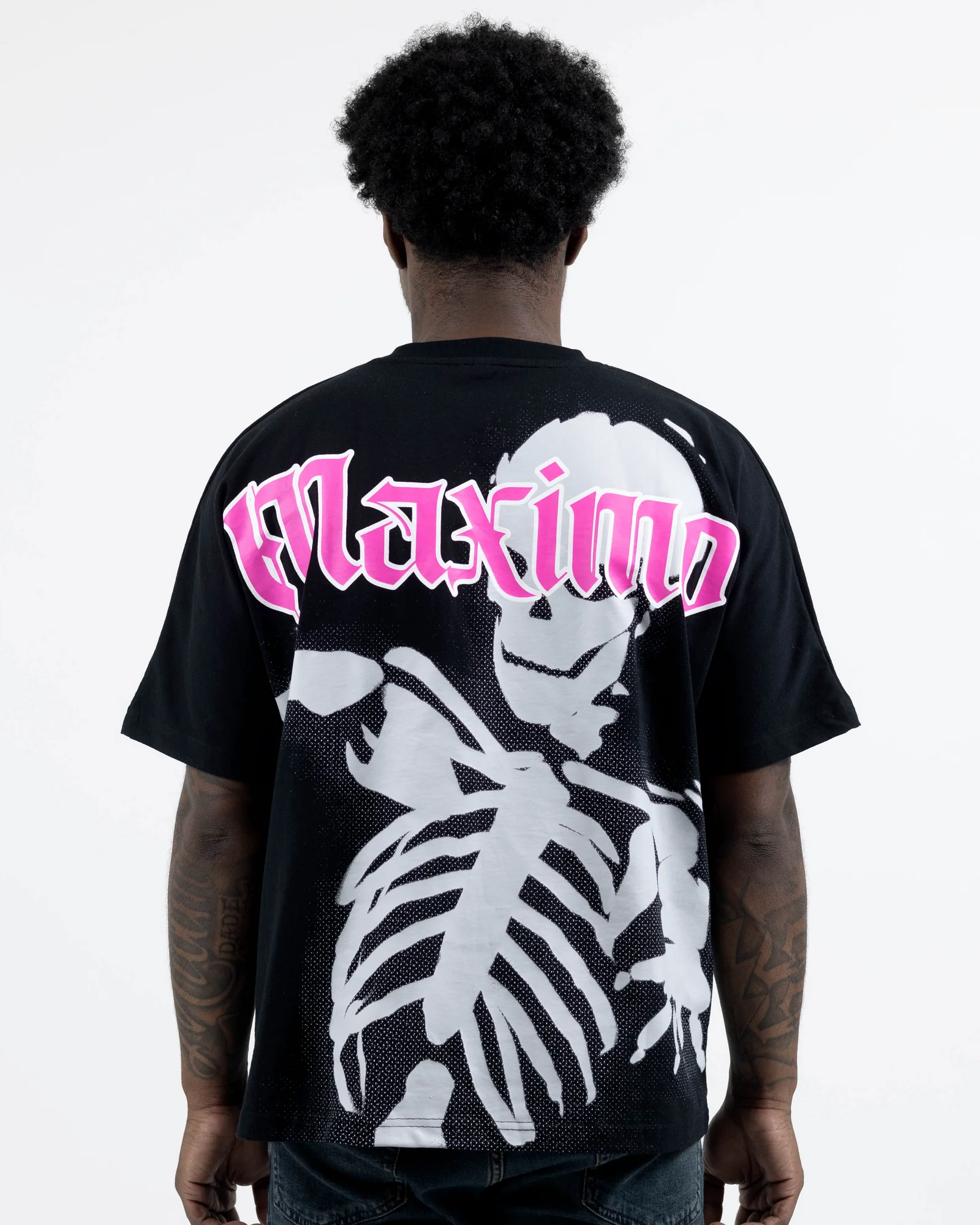 MAXIMO APPAREL "SKELETON" OVERSIZED TEE