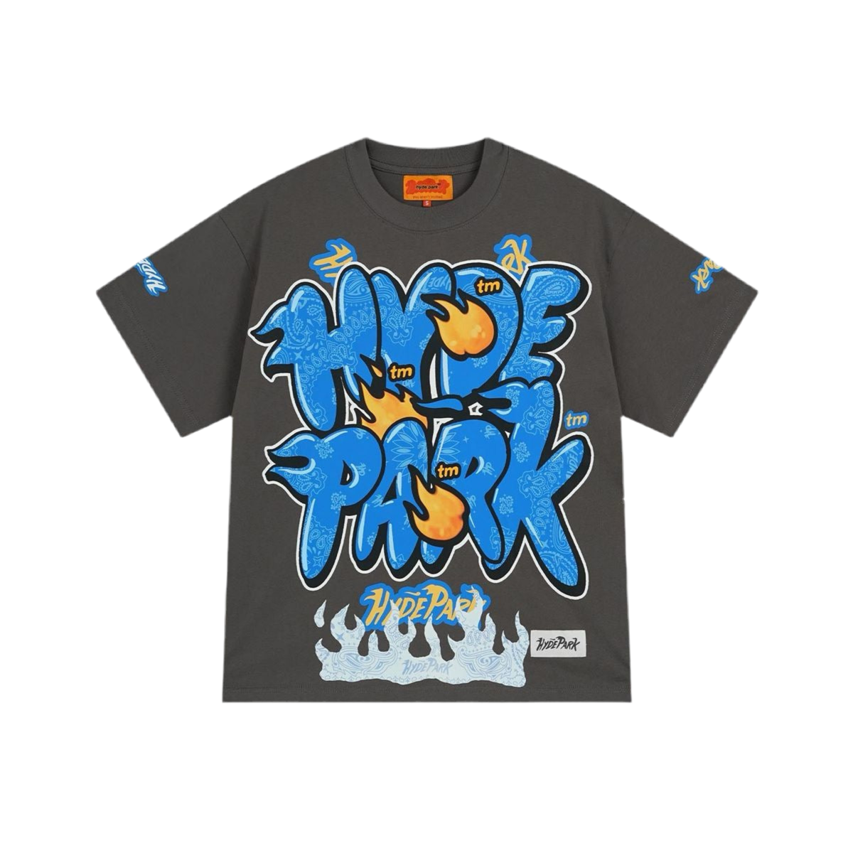 HYDE PARK "BUBBLE YUP" TEE BLUE