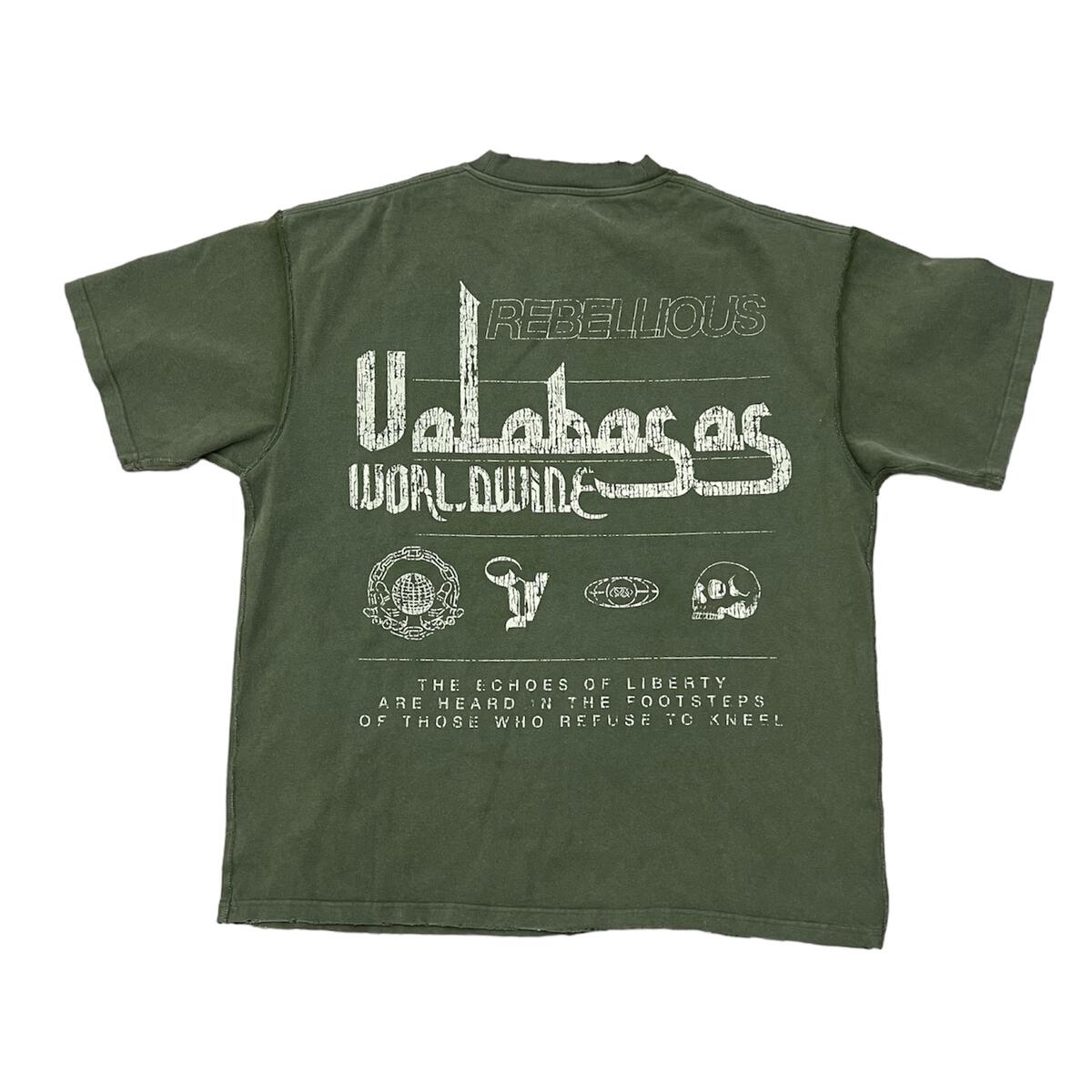 VALABASAS "FORMULA" TEE VINTAGE OLIVE