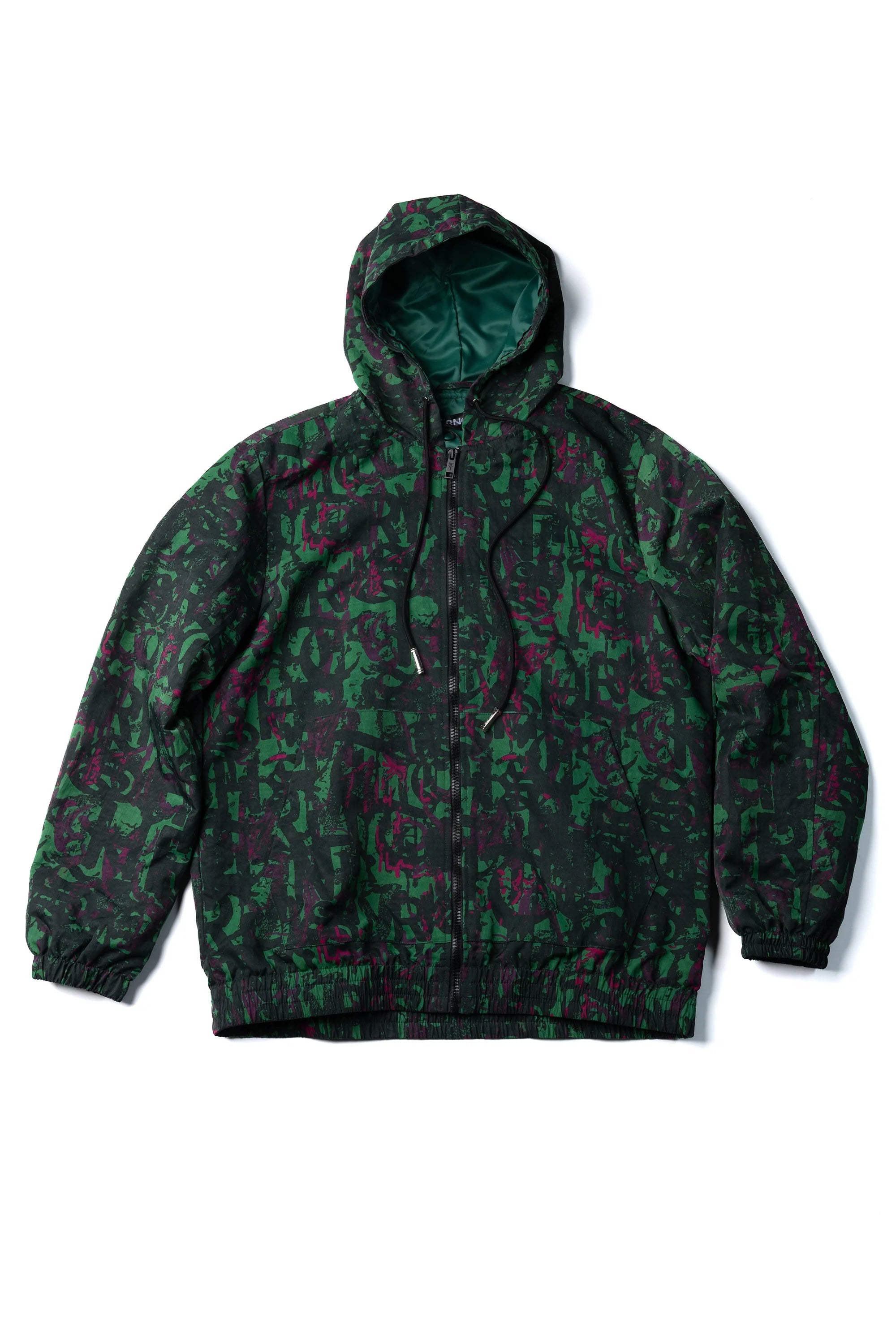 Trnchs "Dots" Zip Up Green