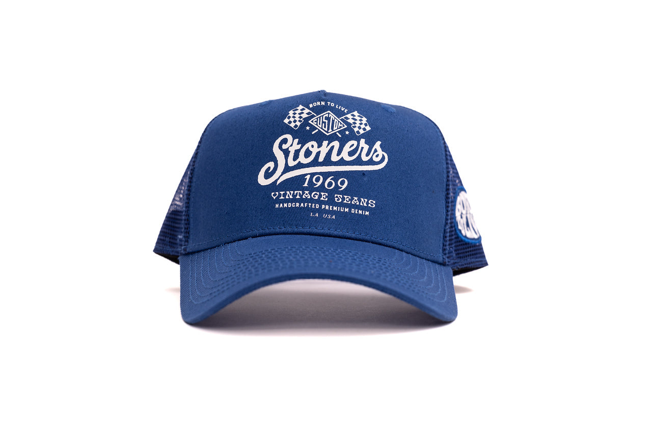 STONERS VINTAGE JEANS "BIKE SHOP" SNAP BACK