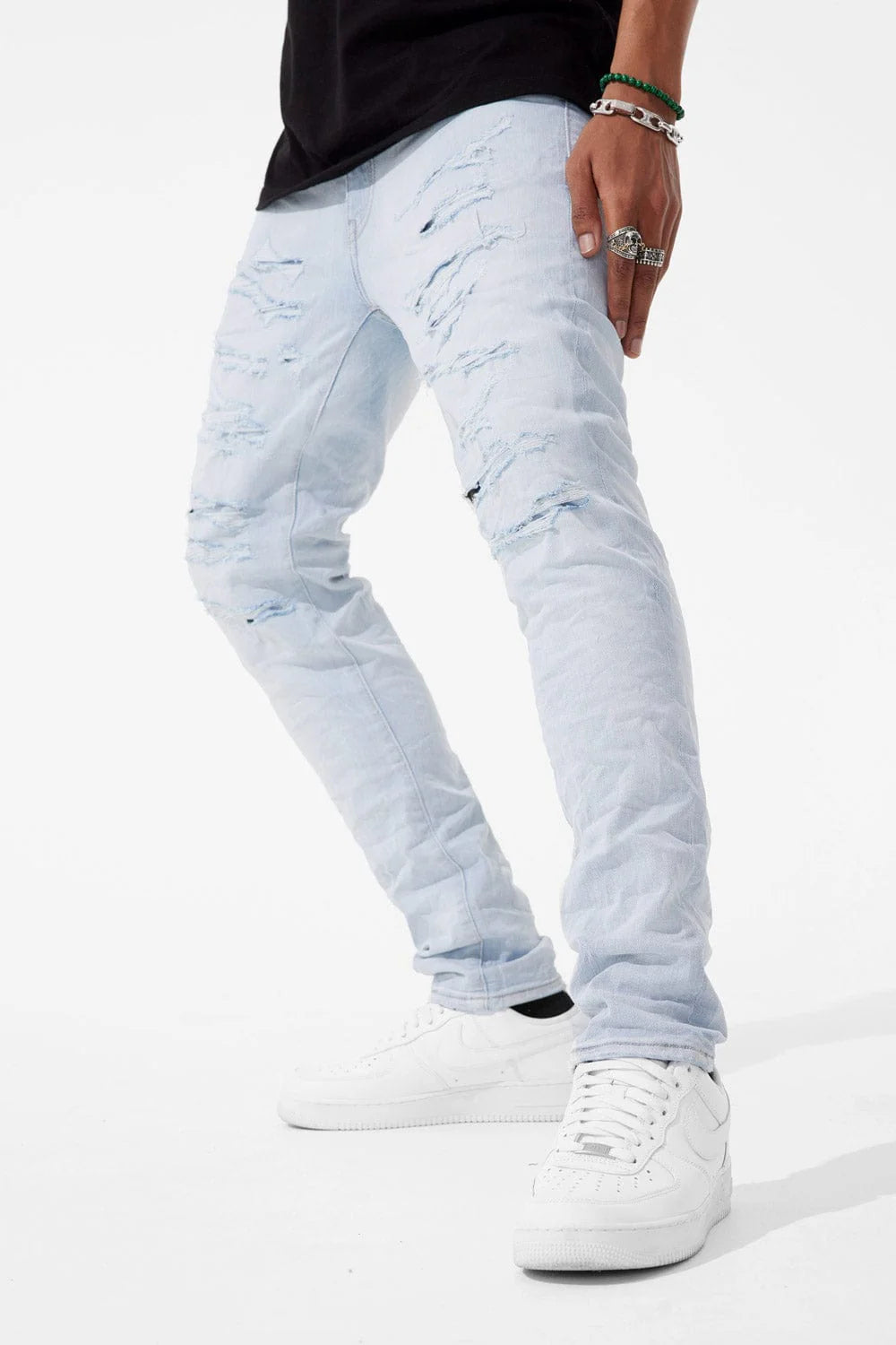 JORDAN CRAIG "DYNAMO" SLIM ICED WHITE