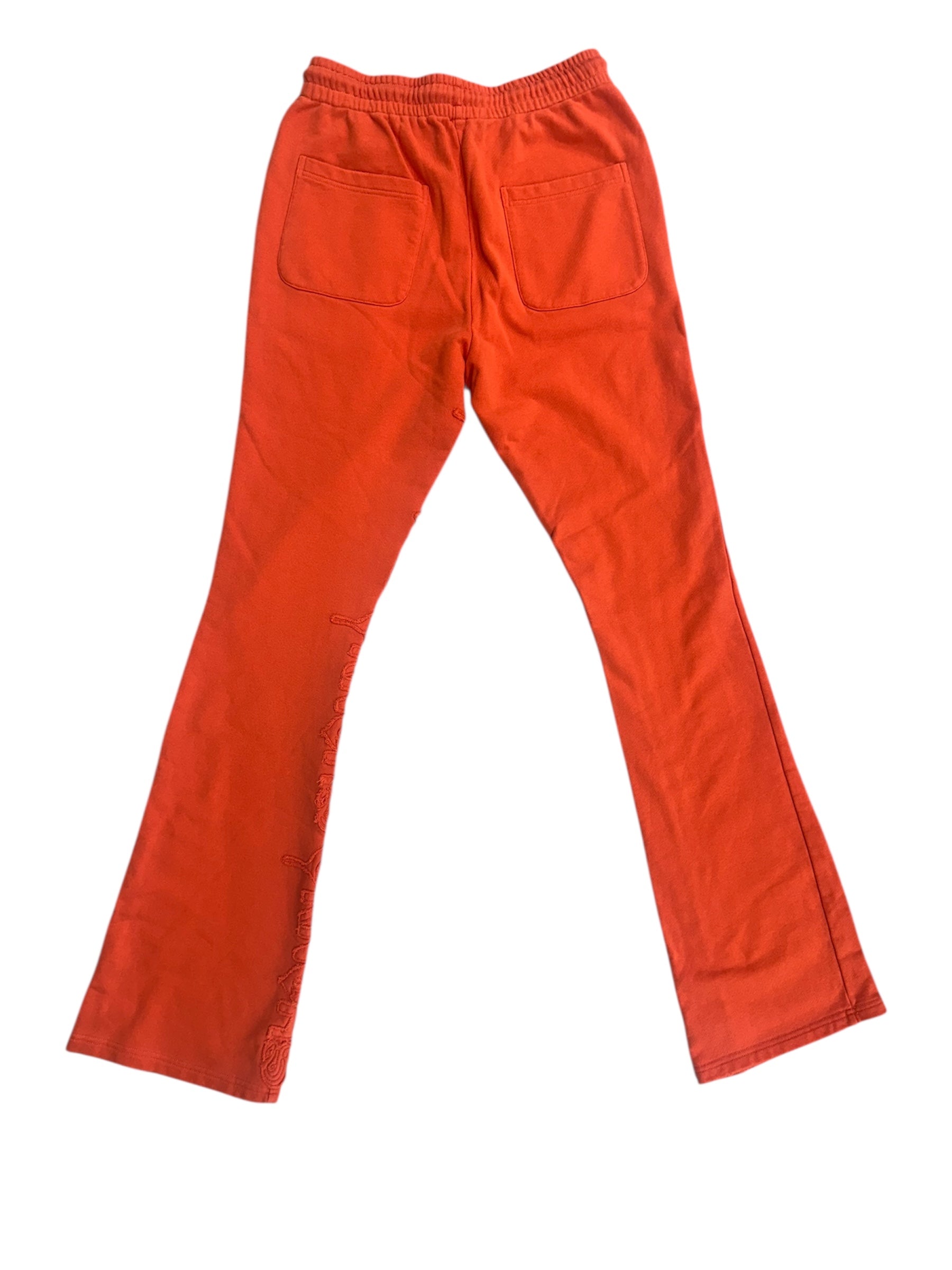 Trnchs "Dunia" Fleece Pants Orange