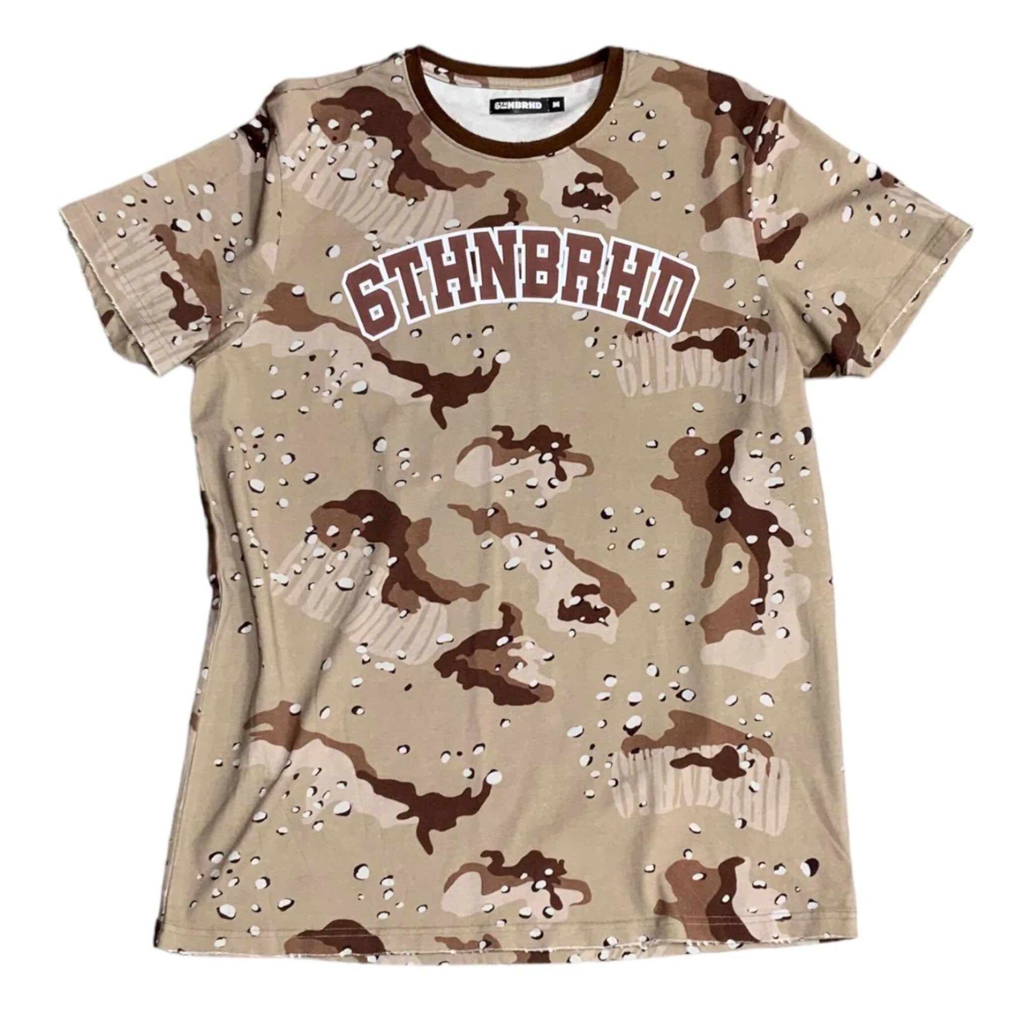 6THNBRHD "DESERT STORM" TEE CAMO