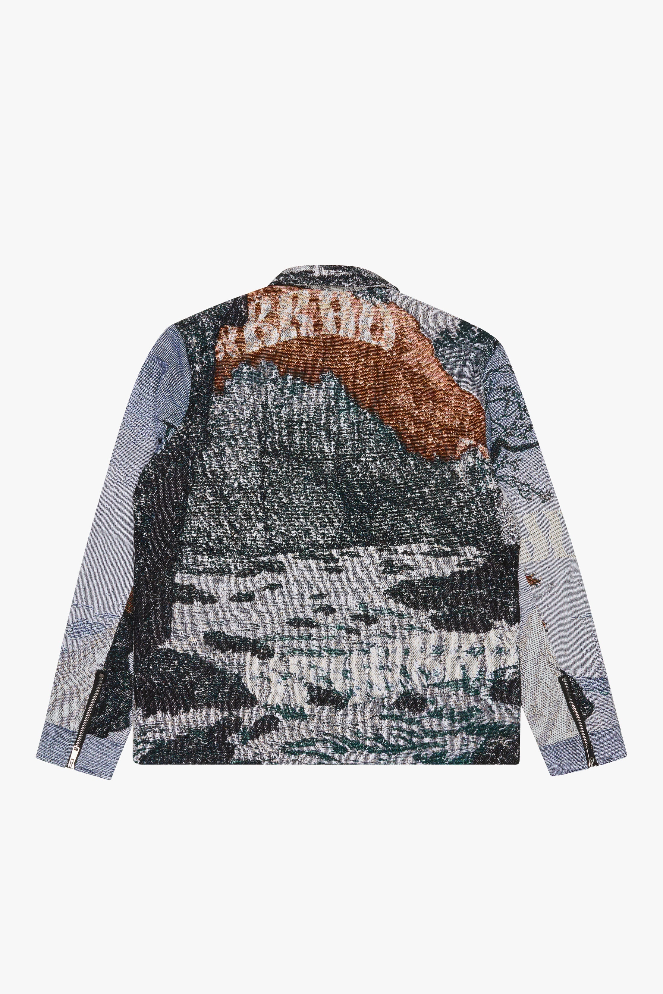 6THNBRHD JACKET "AVALANCHE" BLUE MULTI