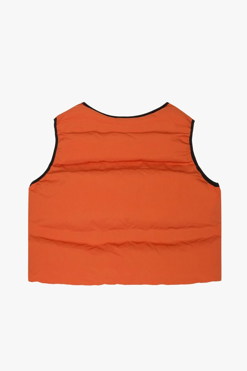 Silnt Chptrs "Trophies" Puffer Vest Orange