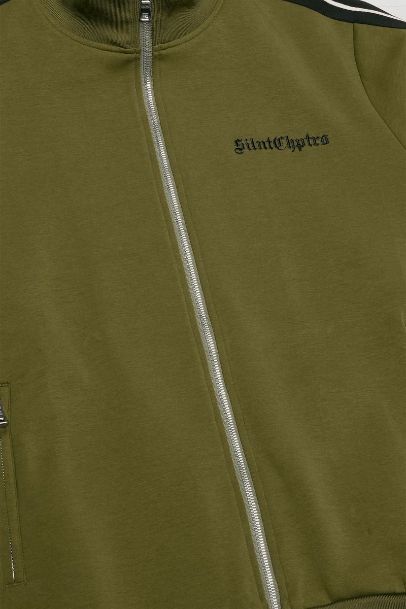 Silnt Chptrs "Track" Jacket Green