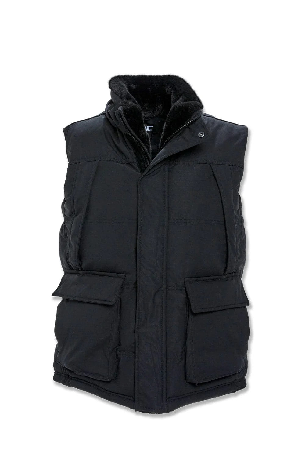 JORDAN CRAIG "YUKON FUR" VEST BLACK