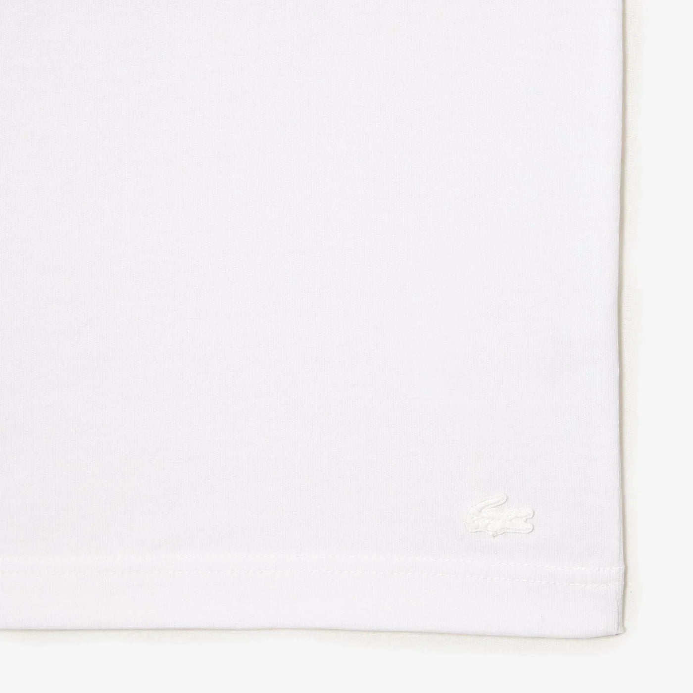 Lacoste "Printed Heavy" Tee White