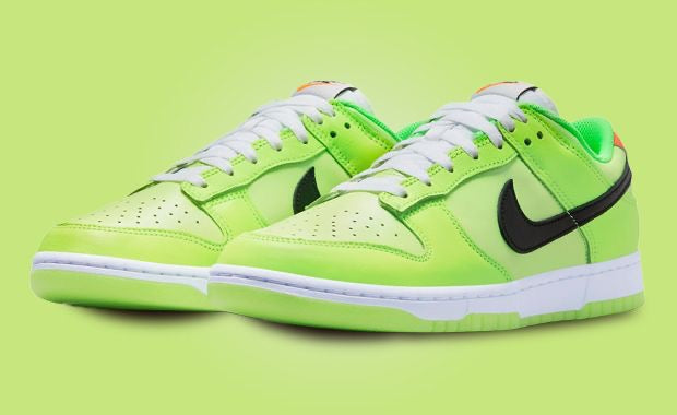 NIKE DUNK LOW SE VOLT/BLACK-TOTAL ORANGE SIZE 10