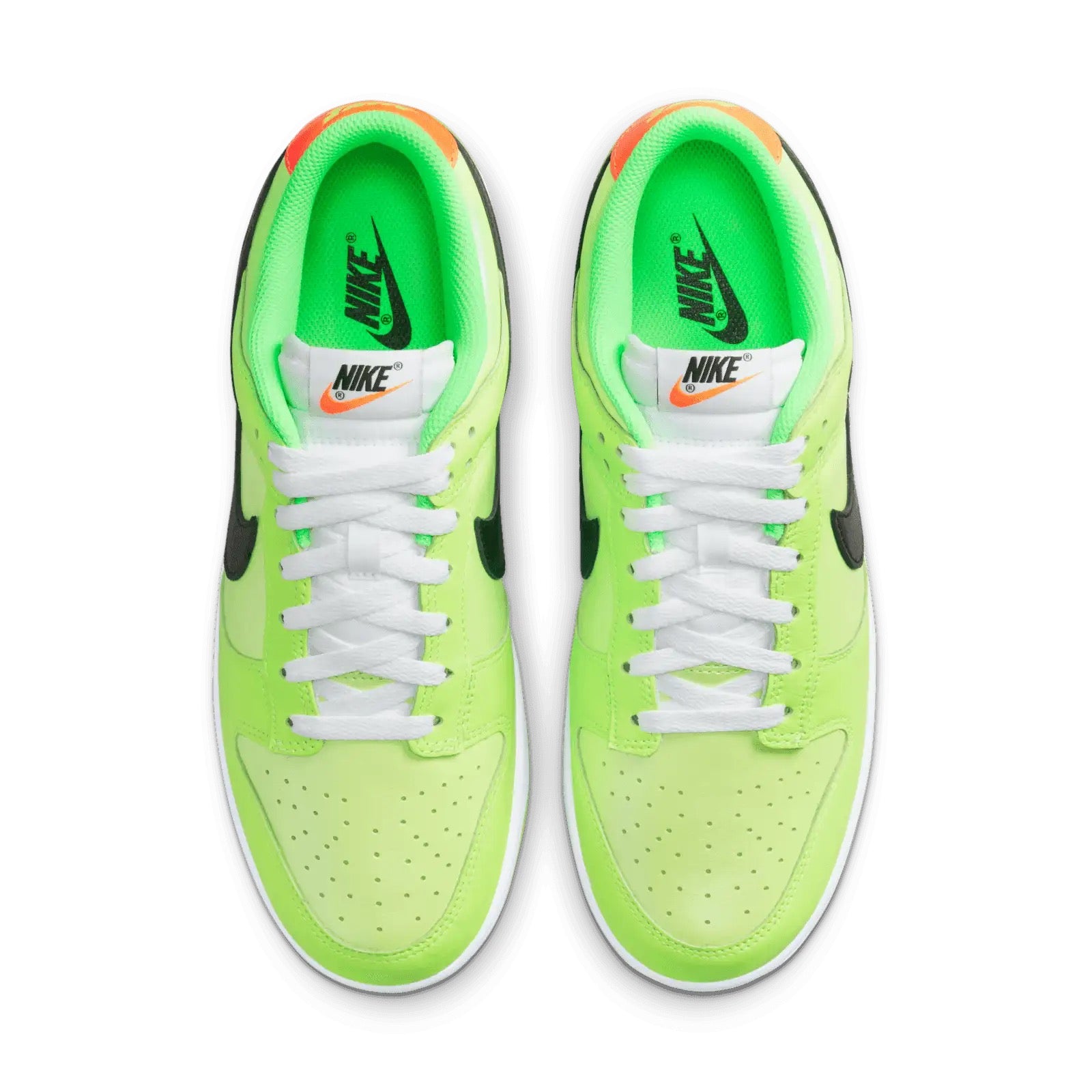 NIKE DUNK LOW SE VOLT/BLACK-TOTAL ORANGE SIZE 10.5