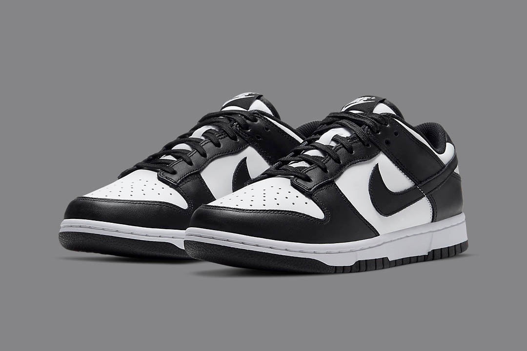 W NIKE DUNK LOW WHITE/BLACK-WHITE SIZE 9W