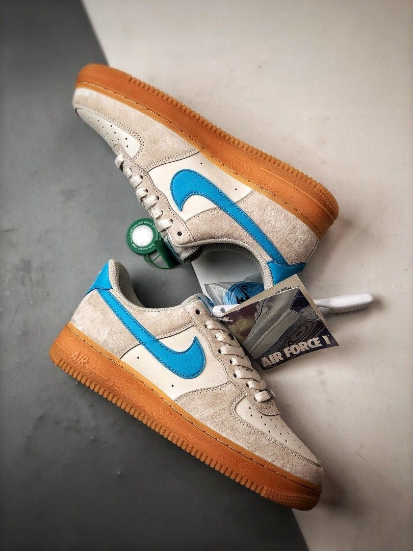 Air Force 1 '07 LV8 Phaton/Baltic Blue-Gum Yellow