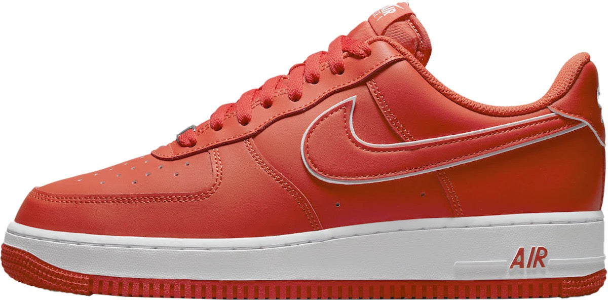 AIR FORCE 1 '07 PICANTE RED/PICANTE RED-WHITE SIZE 10