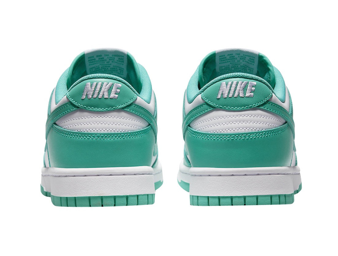 NIKE DUNK LOW RETRO BTTYS WHITE/CLEAR JADE-WHITE SIZE 10.5