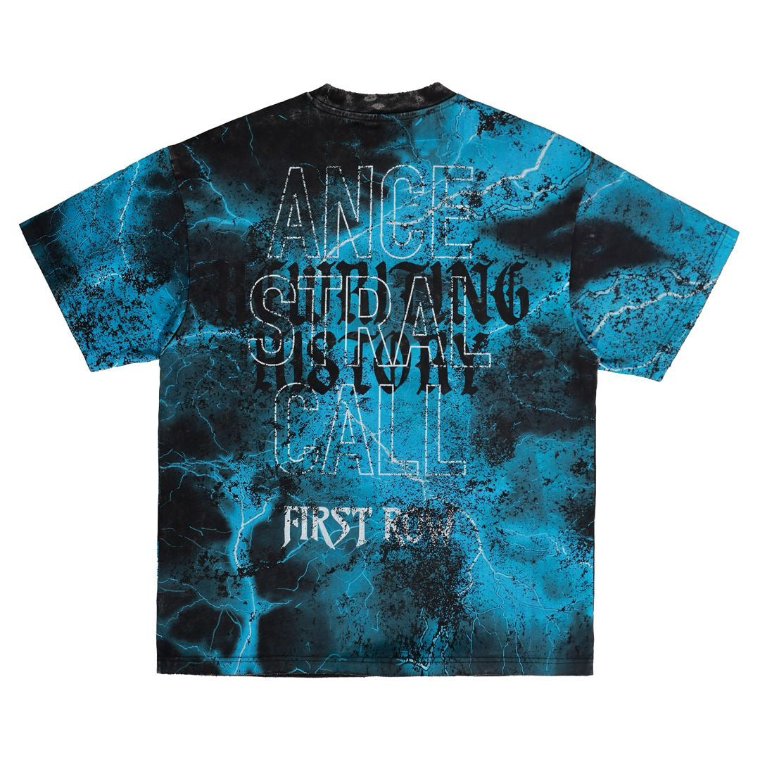 First Row "Ancestral Call" Tee Black Wash