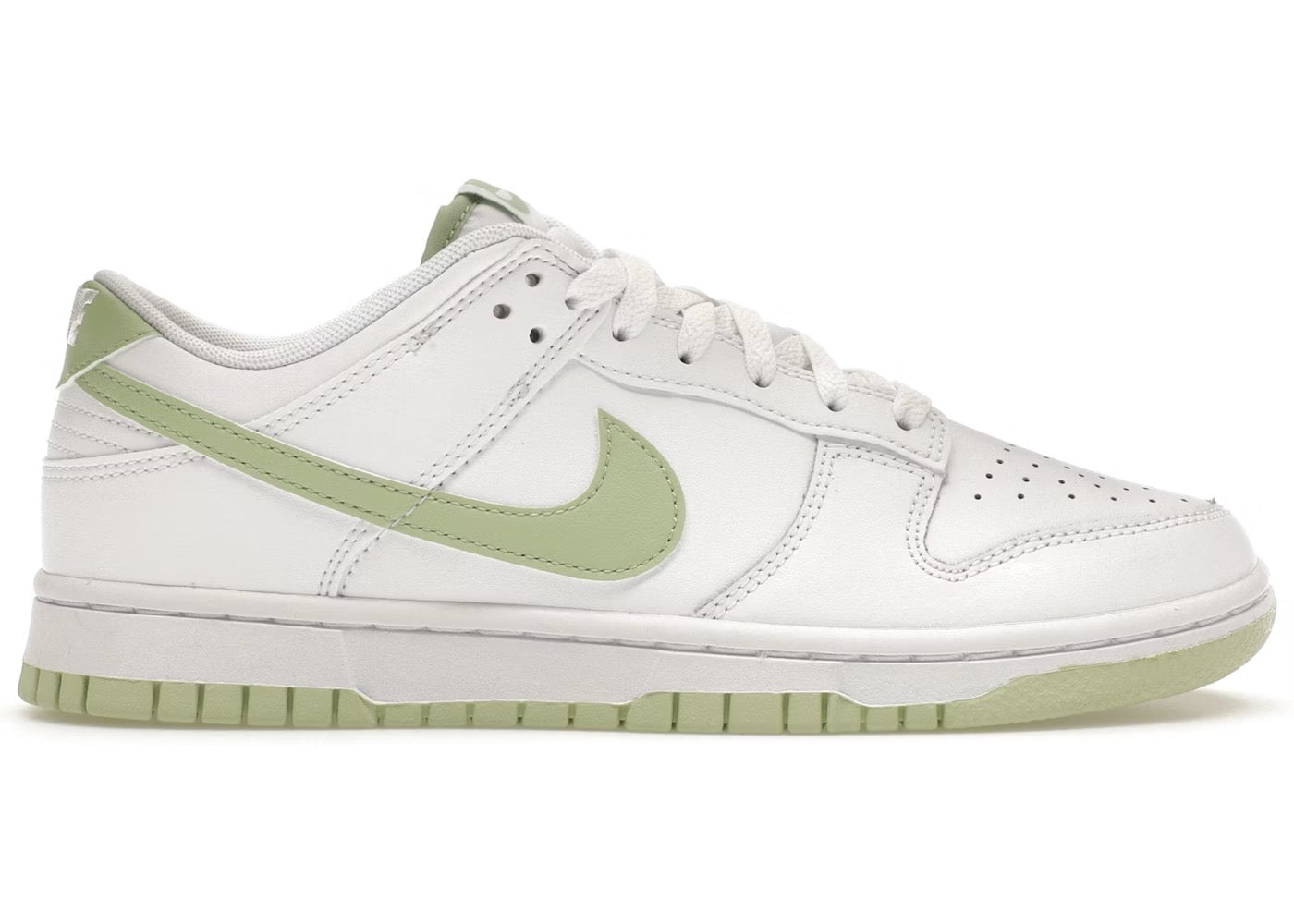 NIKE DUNK LOW RETRO WHITE/HONEYDEW-WHITE-HONEYDEW SIZE 12