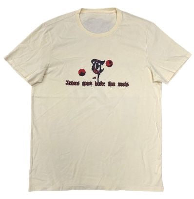 TRNCHS "TEETH" TEE VINTAGE CREAM