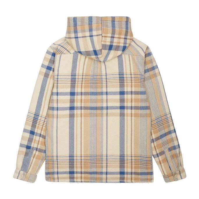 SMOKE RISE "PLAID FLANNEL" JACKET BISCOTTI