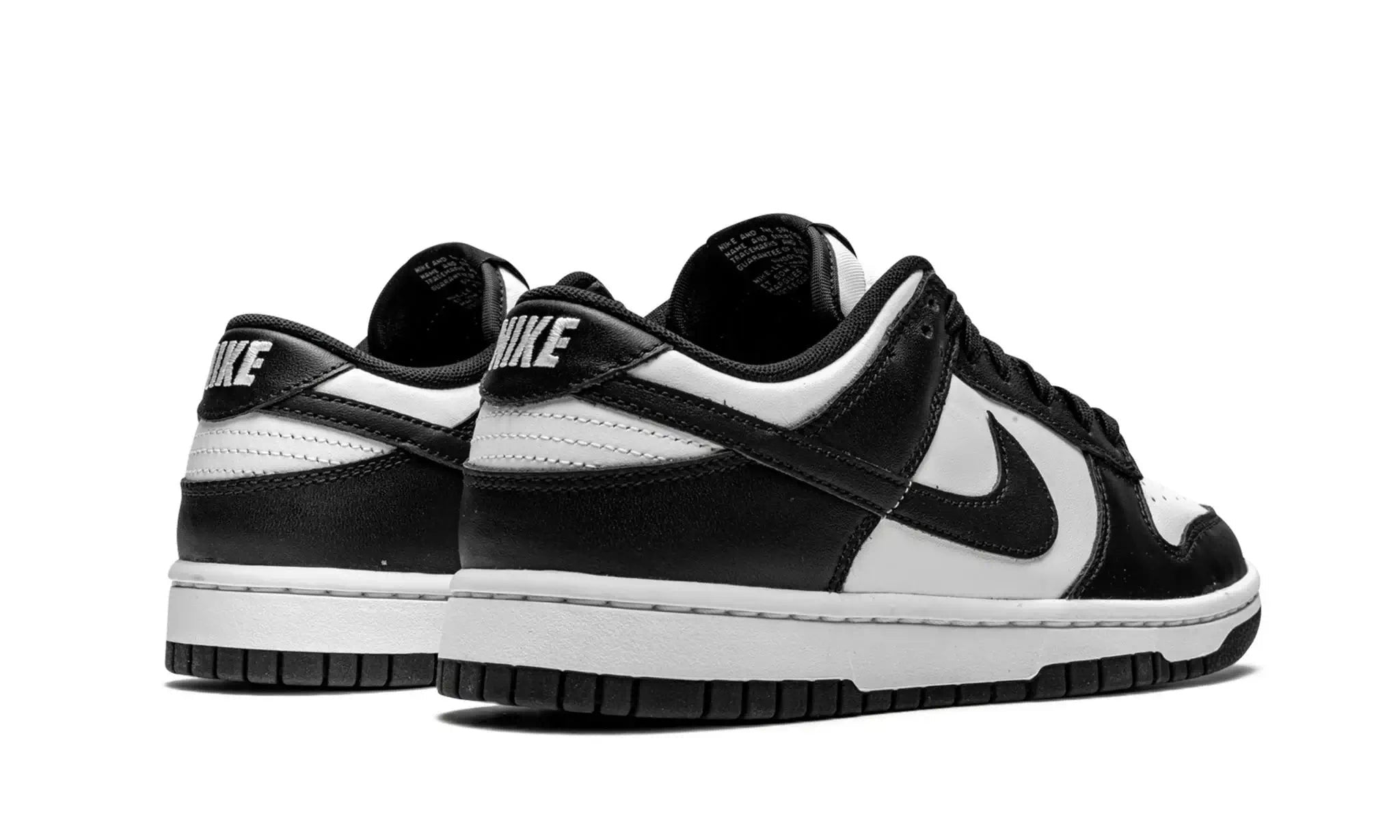 NIKE DUNK LOW RETRO WHITE/BLACK-WHITE SIZE 10