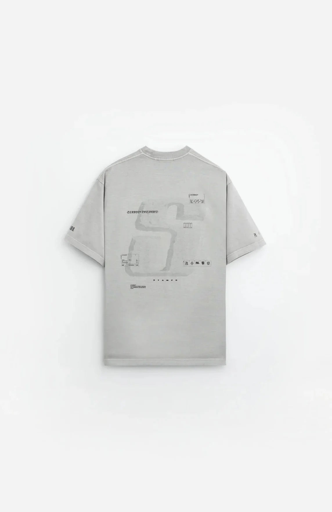 STAMPD "CEMENT TRANSIT" TEE FOG