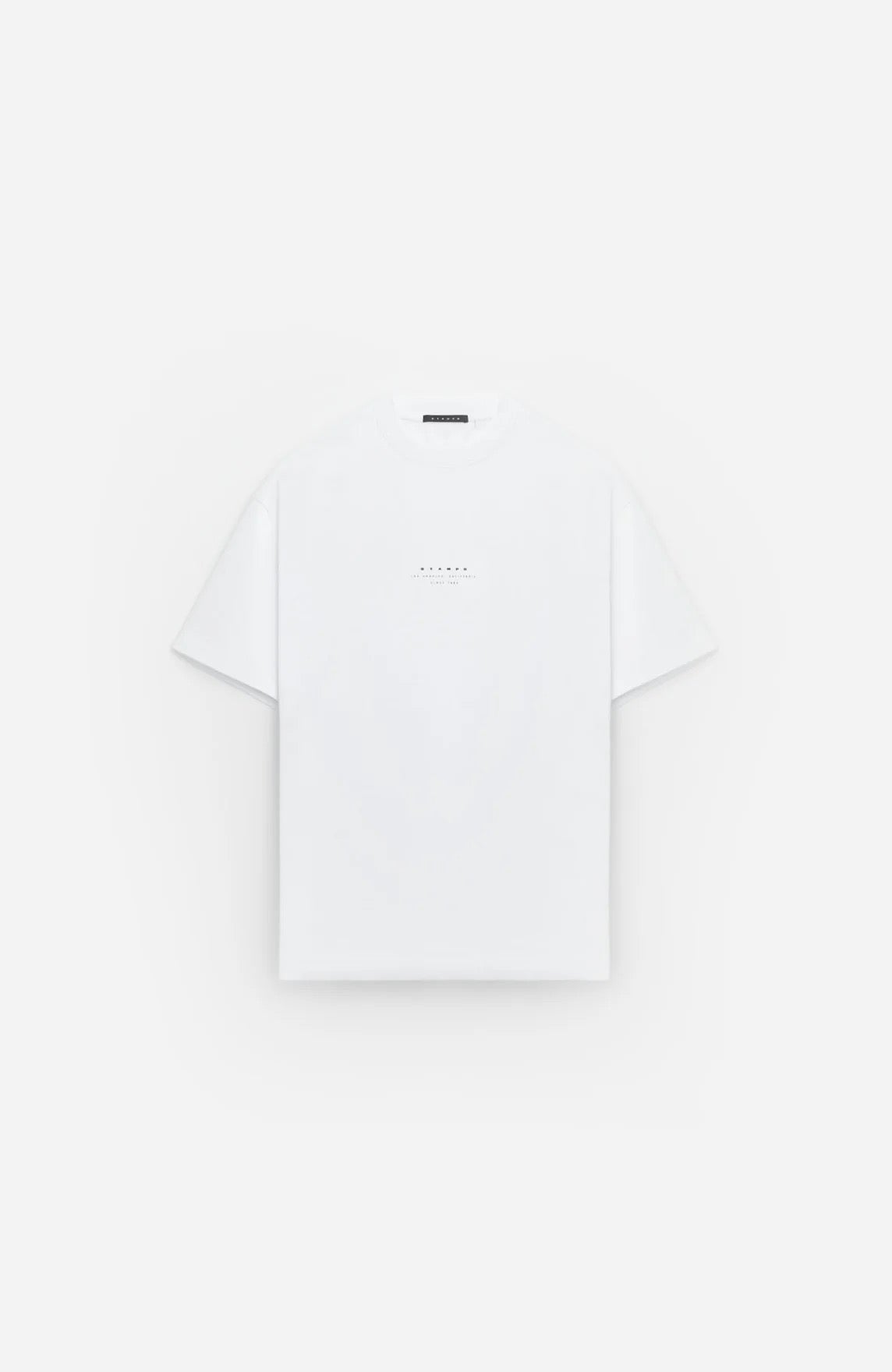 STAMPD "STRIKE STACK LOGO" TEE WHITE