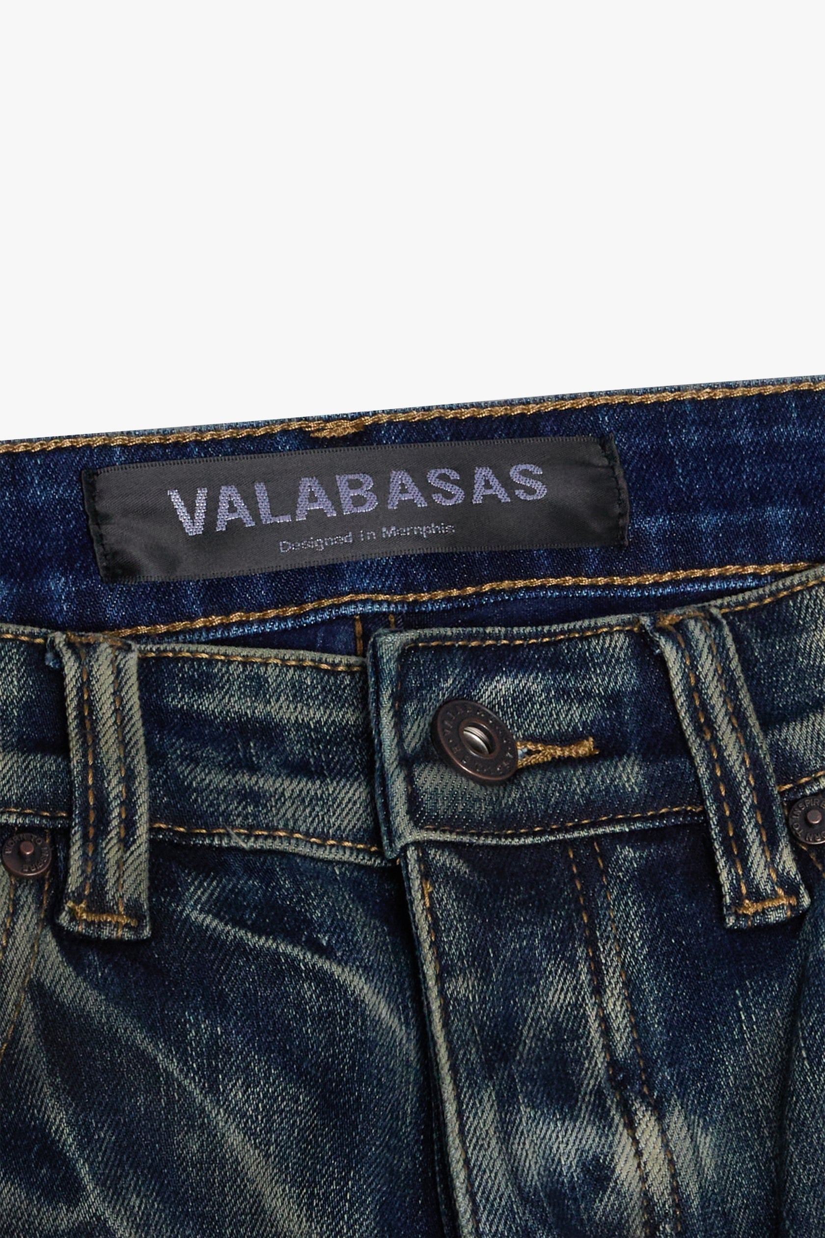 VALABASAS "MR.FLEX" SKINNY JEANS OIL WASH