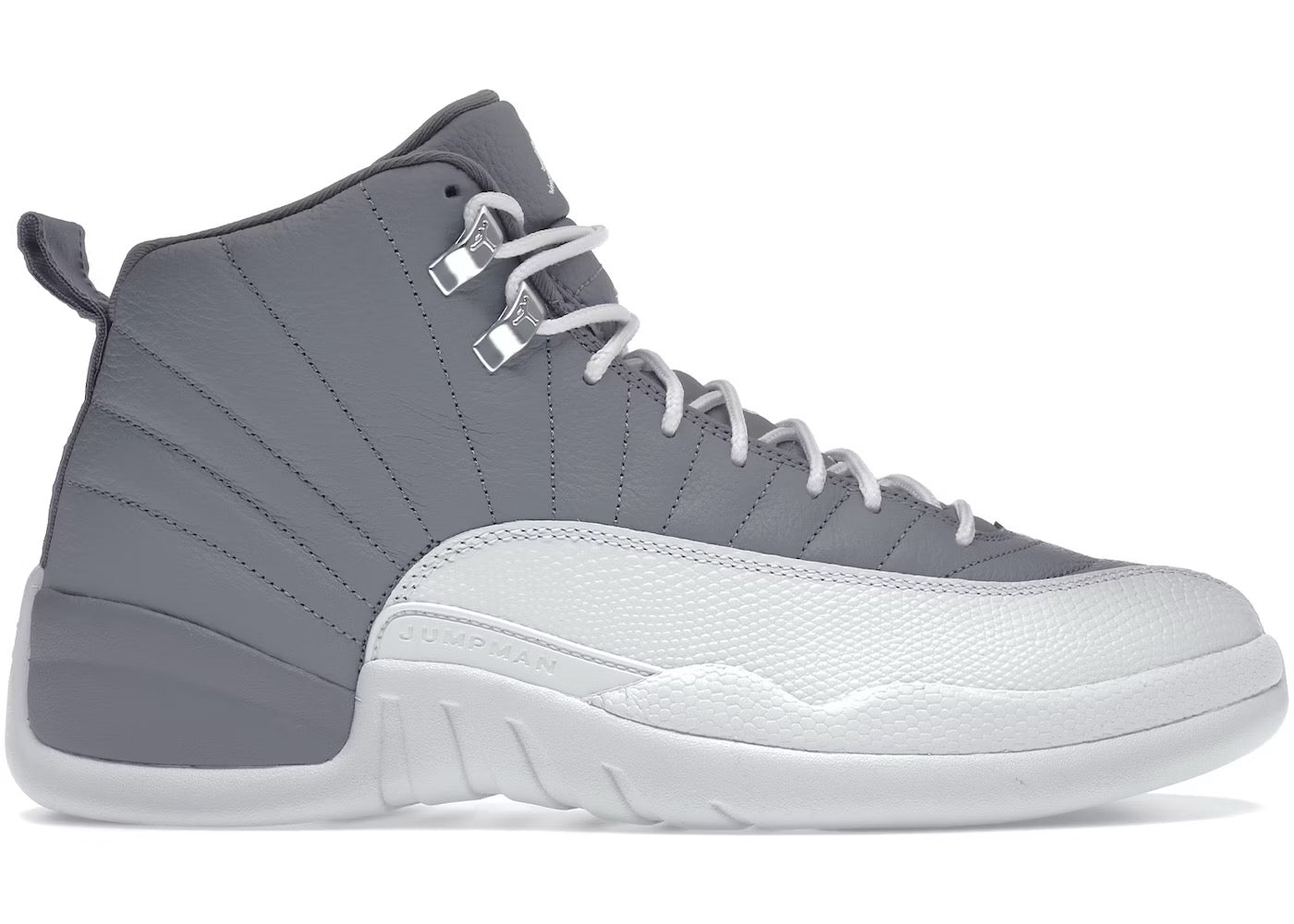 AIR JORDAN 12 RETRO STEALTH/WHITE-COOL GREY SIZE 10