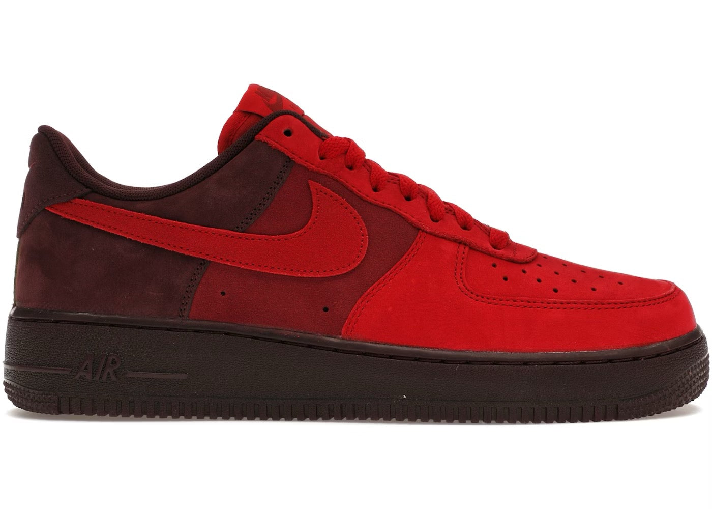 AIR FORCE 1 '07 GYM RED/GYM RED-BURGUNDY CRUSH