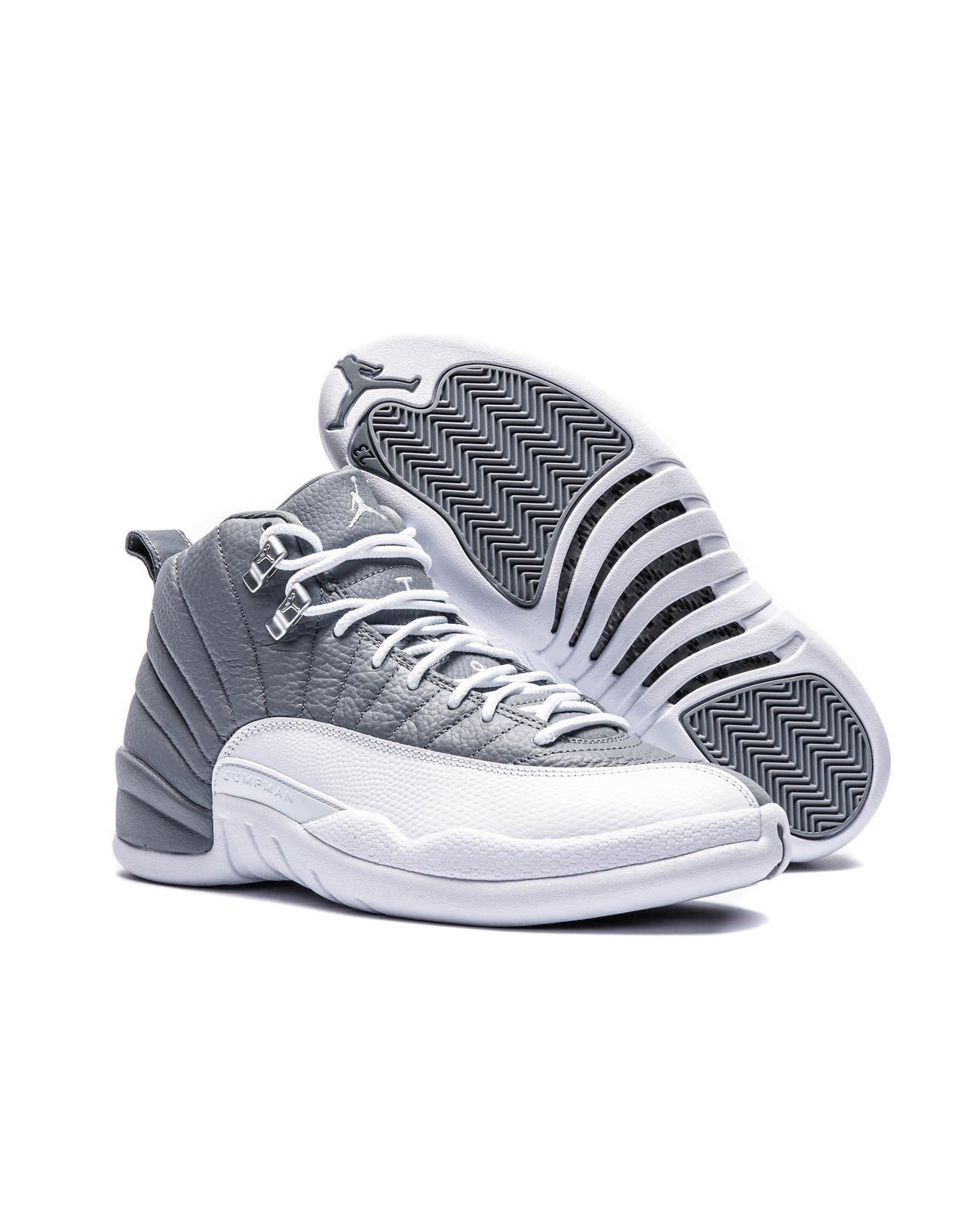 AIR JORDAN 12 RETRO STEALTH/WHITE-COOL GREY SIZE 10