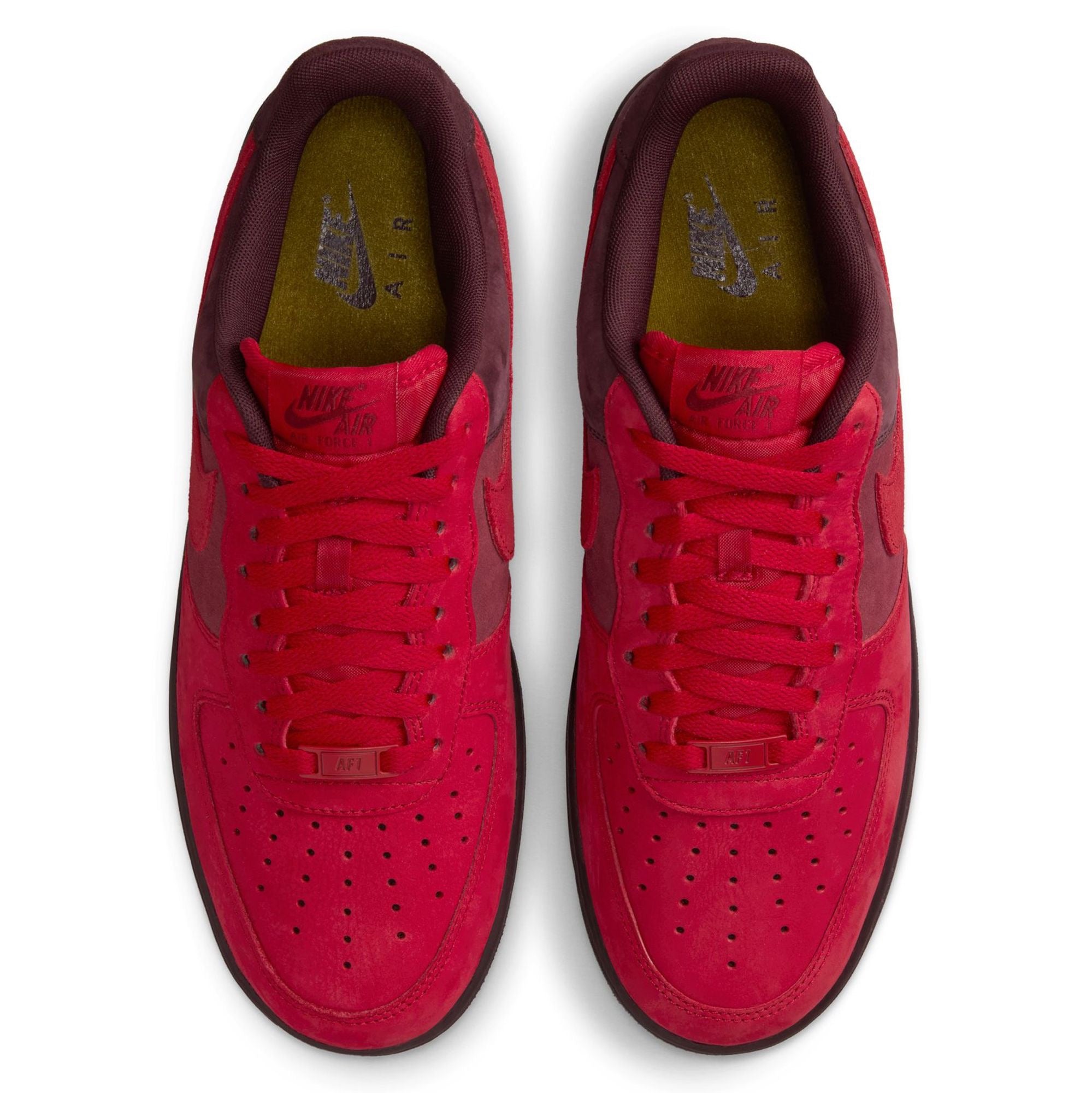 AIR FORCE 1 '07 GYM RED/GYM RED-BURGUNDY CRUSH