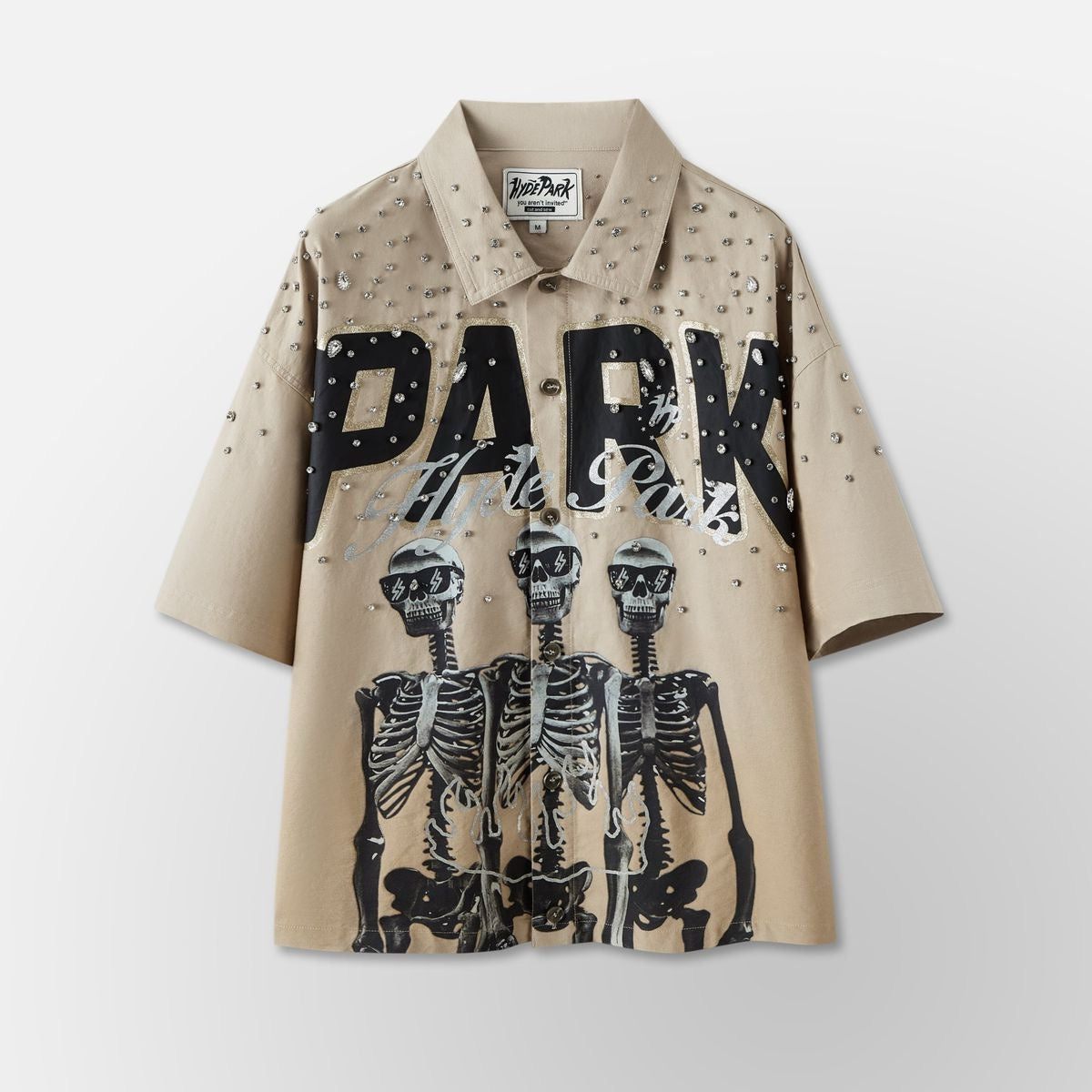 Hyde Park "Mob Steady" Button Up Brown
