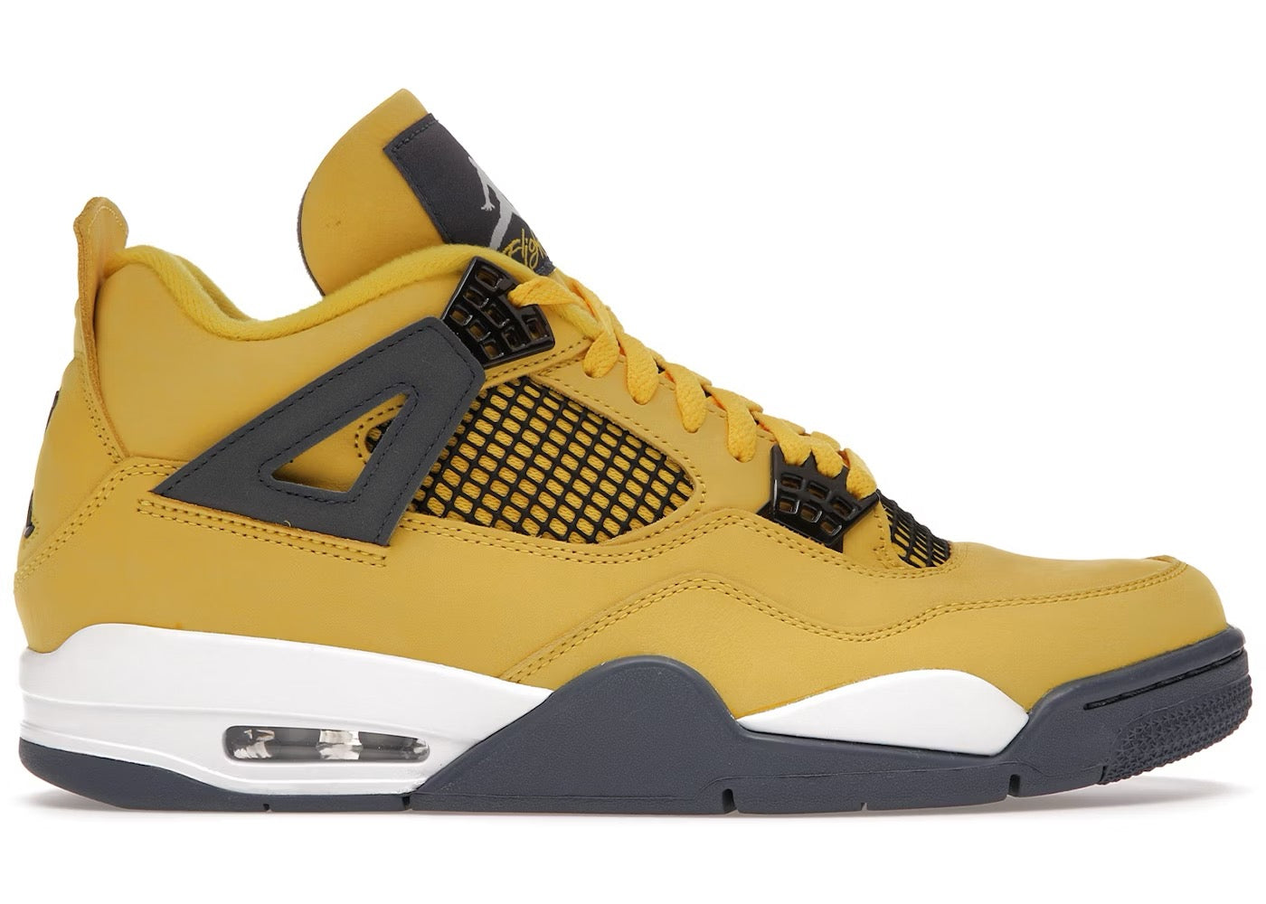 AIR JORDAN 4 RETRO TOUR YELLOW/DARK BLUE GREY SIZE 13