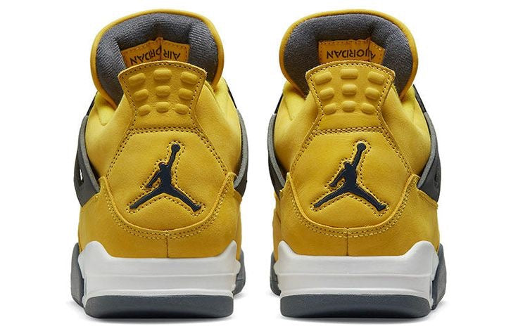 AIR JORDAN 4 RETRO TOUR YELLOW/DARK BLUE GREY SIZE 13