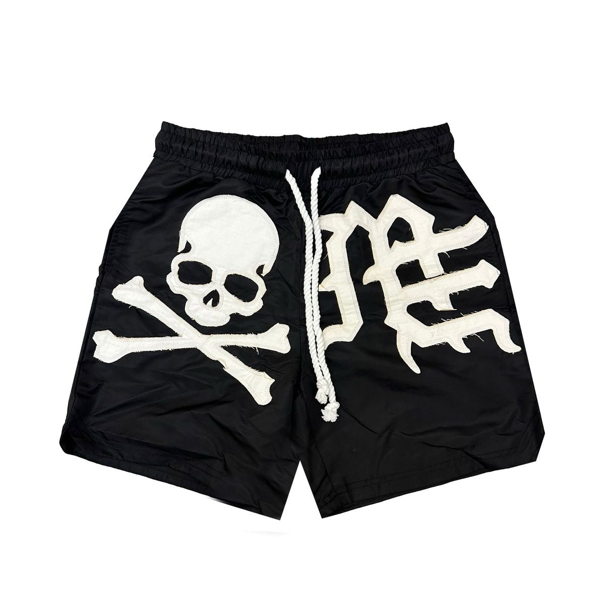 MIXED EMOTION "SKULL" SHORTS BLACK