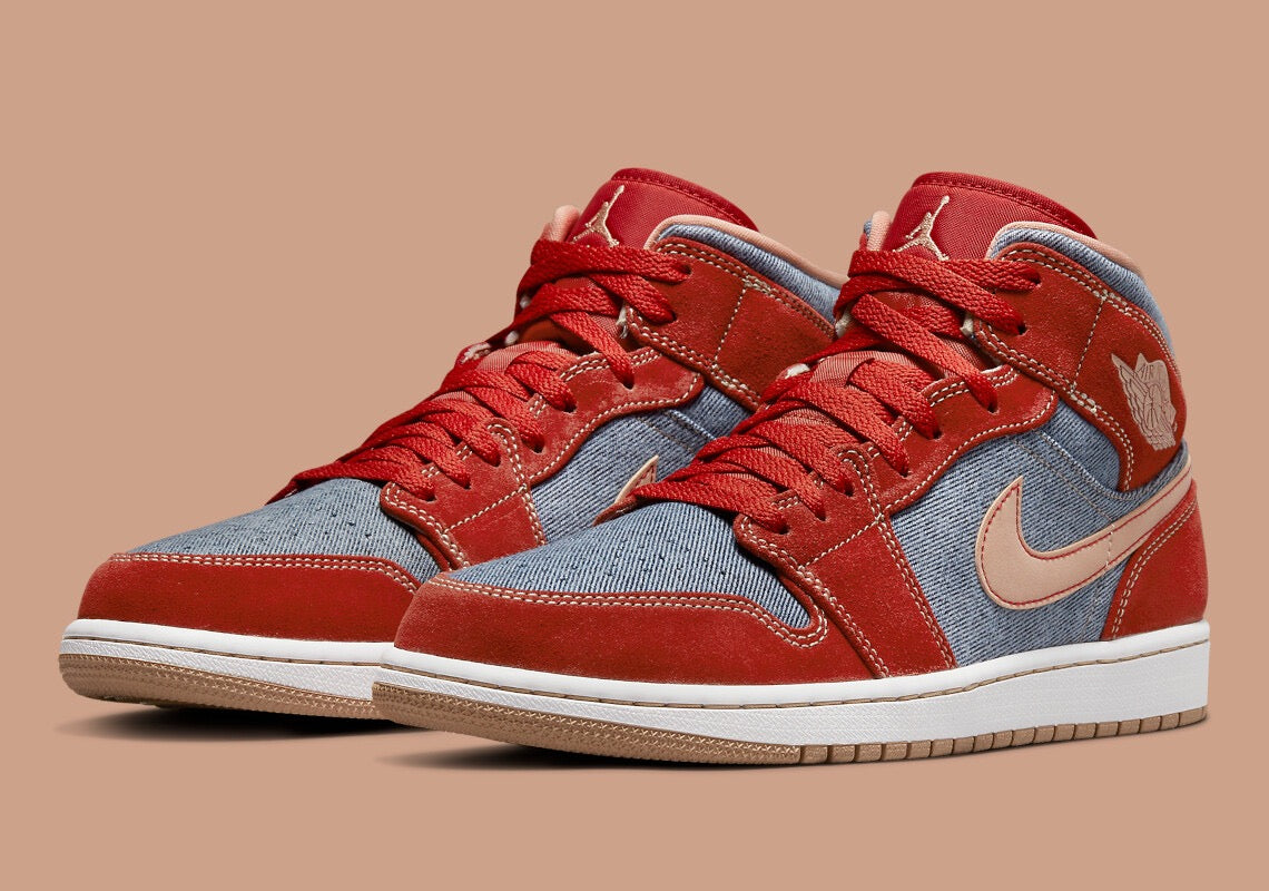 Air Jordan 1 Mid SE Cinnabar