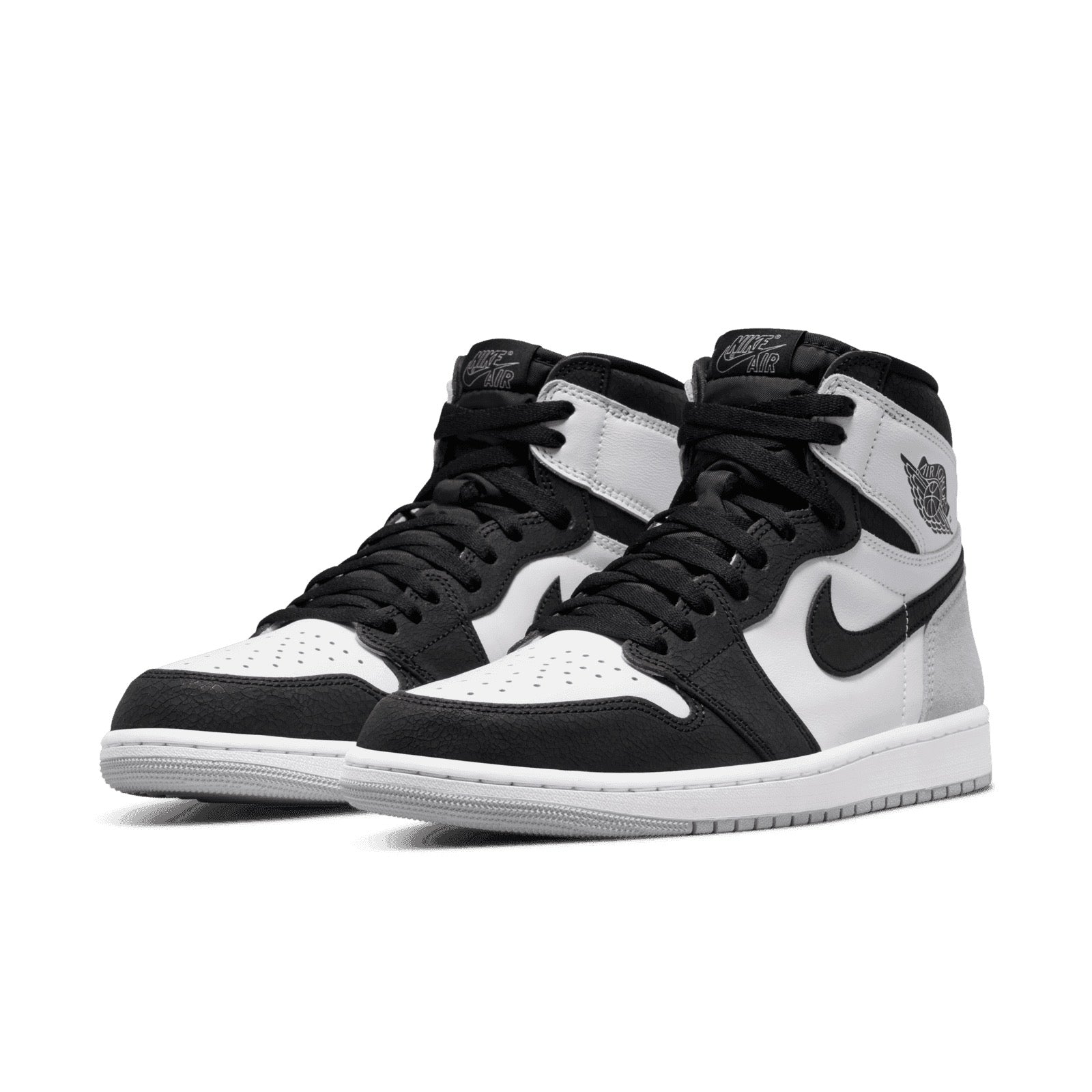 AIR JORDAN 1 RETRO HIGH OG WHITE/BLEACHED CORAL-BLACK SIZE 10.5