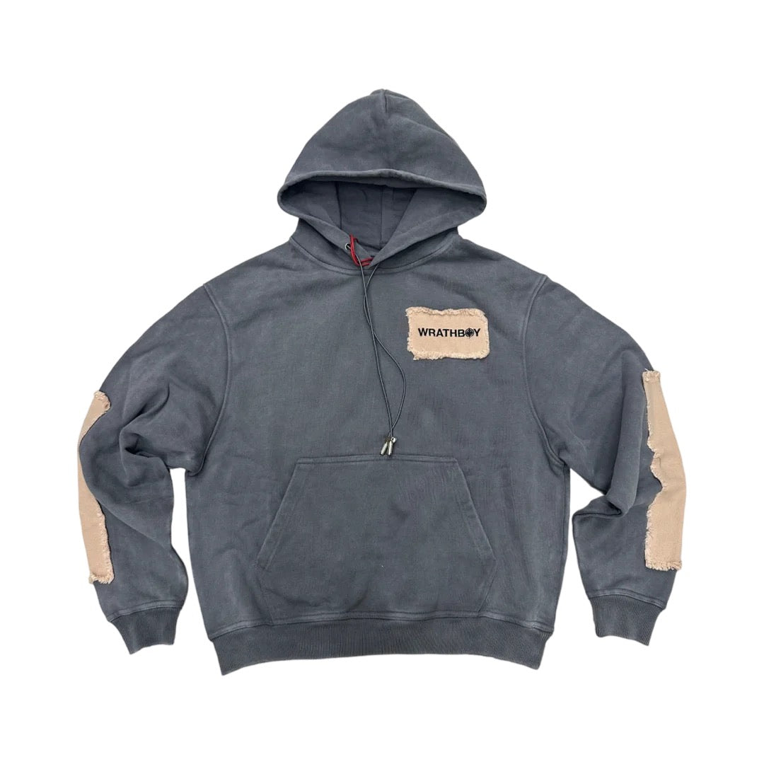 WRATH BOY "SECRET POCKET" HOODIE GREY