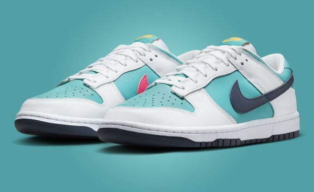 NIKE DUNK LOW RETRO DUSTY CACTUS/THUNDER BLUE SIZE 11