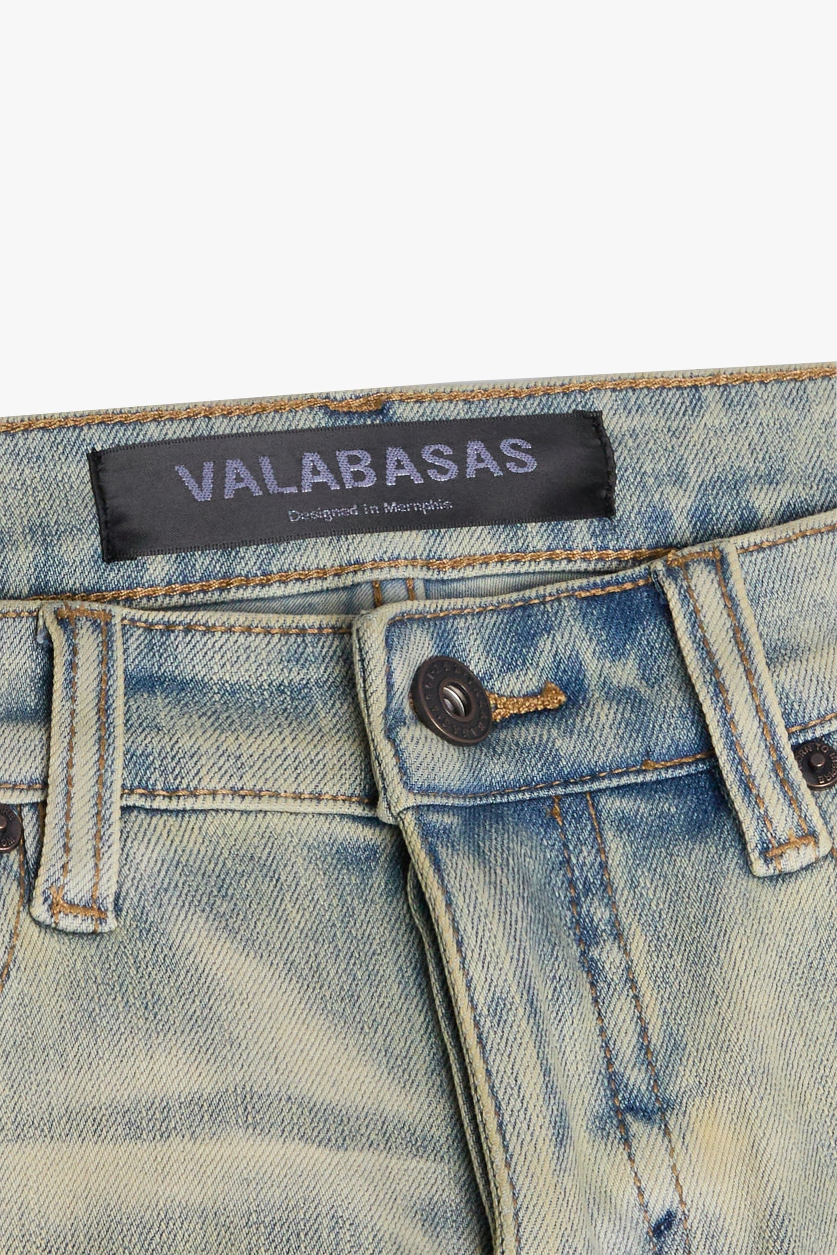 VALABASAS "MR.FLEX" SKINNY JEANS VINTAGE WASH