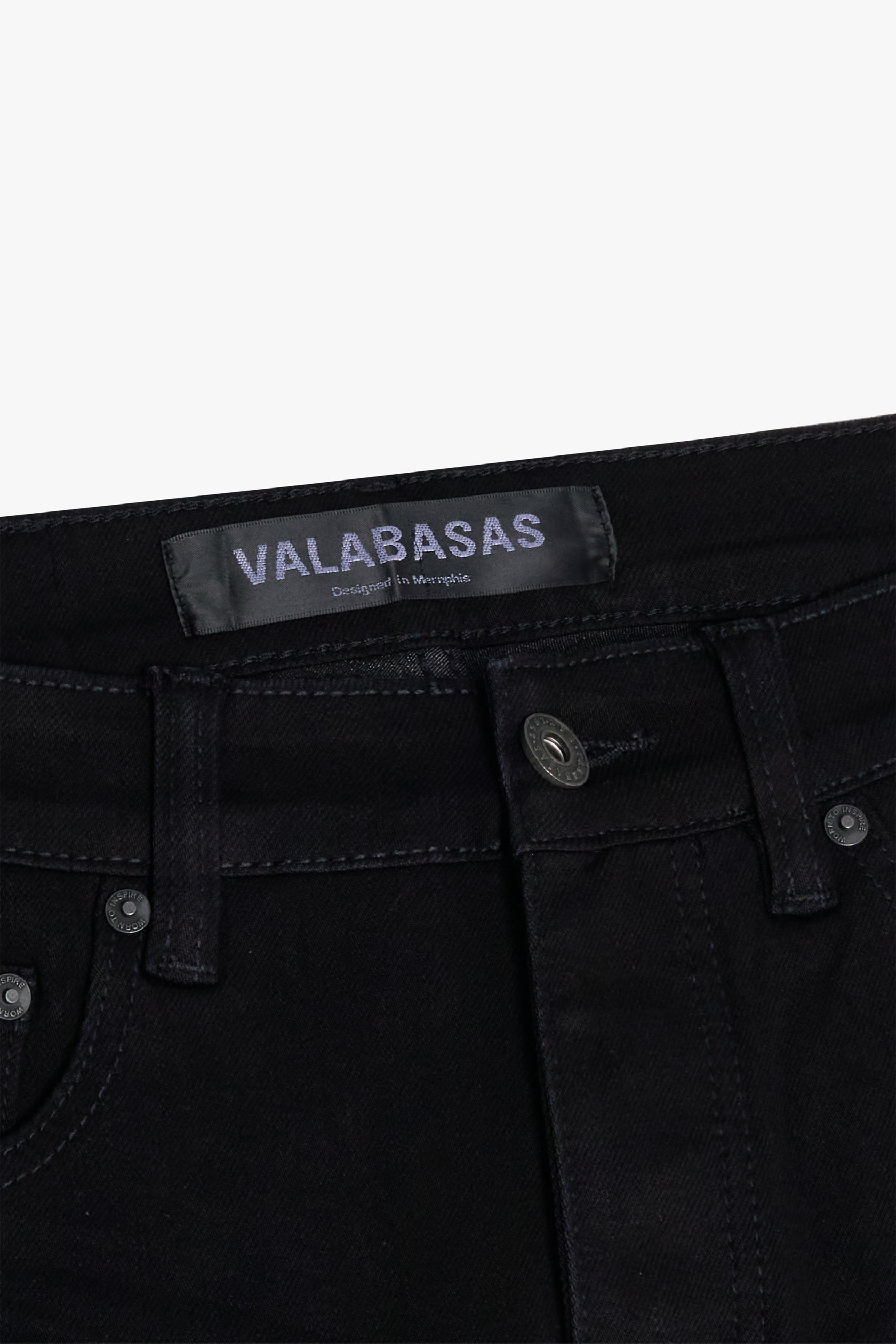 VALABASAS "MR.FLEX" SKINNY JEANS BLACK