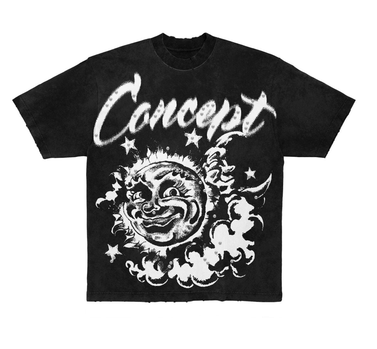 Concept "Sun" Tee Black