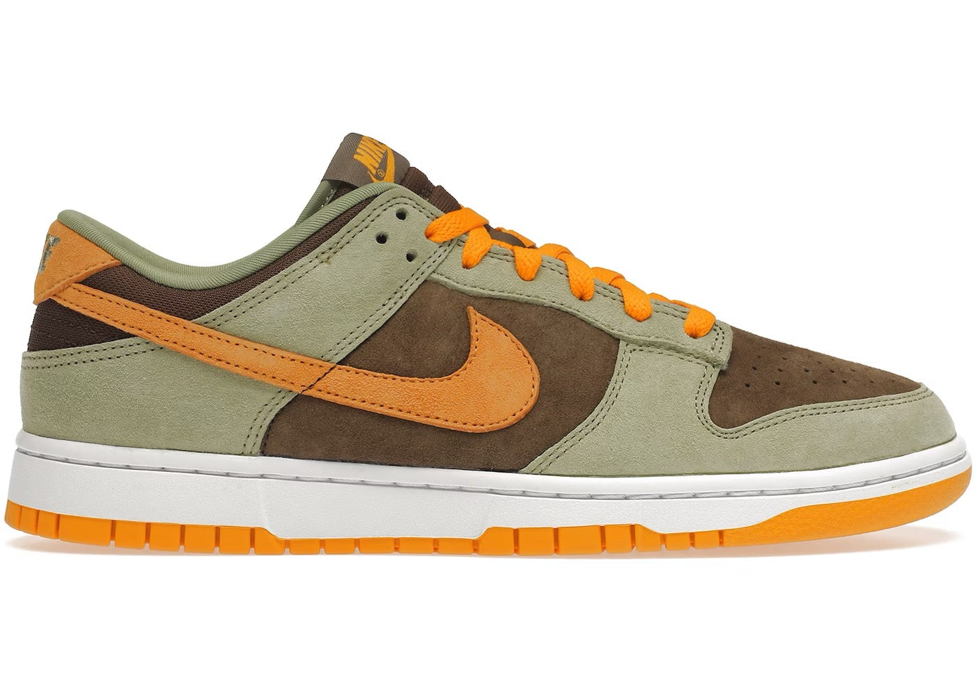 NIKE DUNK LOW SE DUSTY OLIVE/PRO GOLD SIZE 10.5