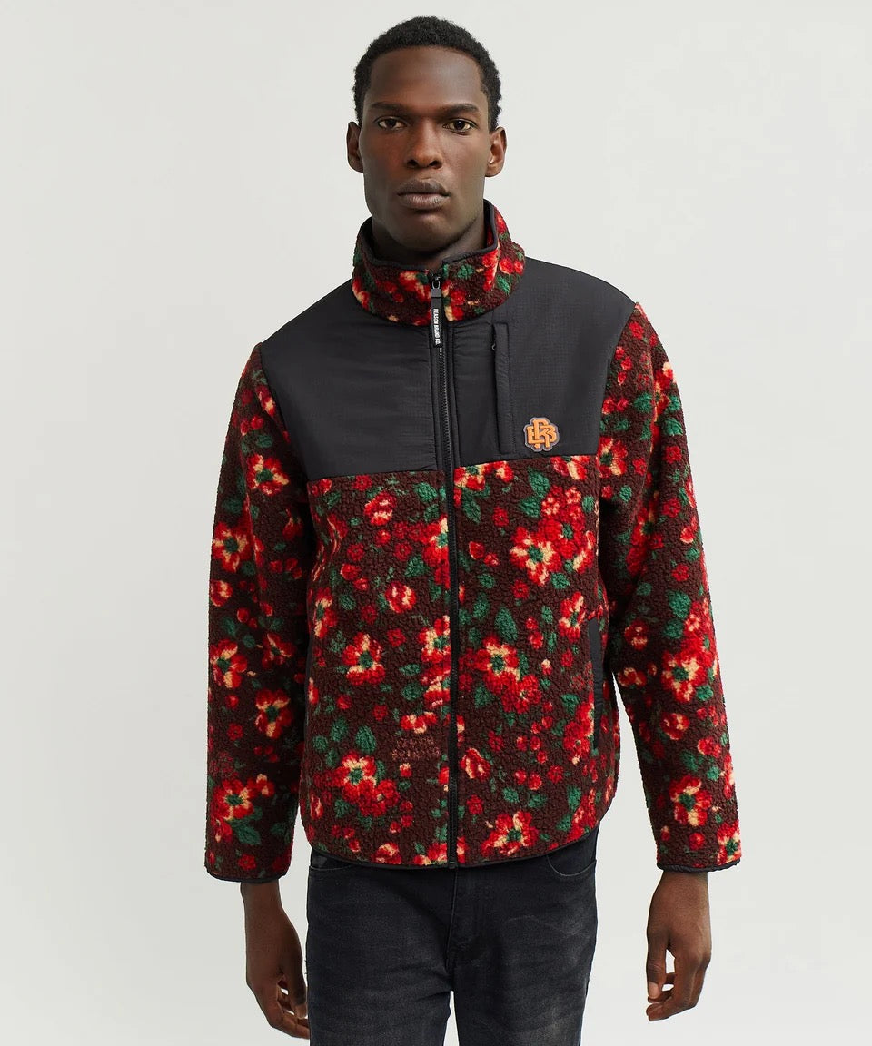 Reason "Sherpa" Jacket Flowers