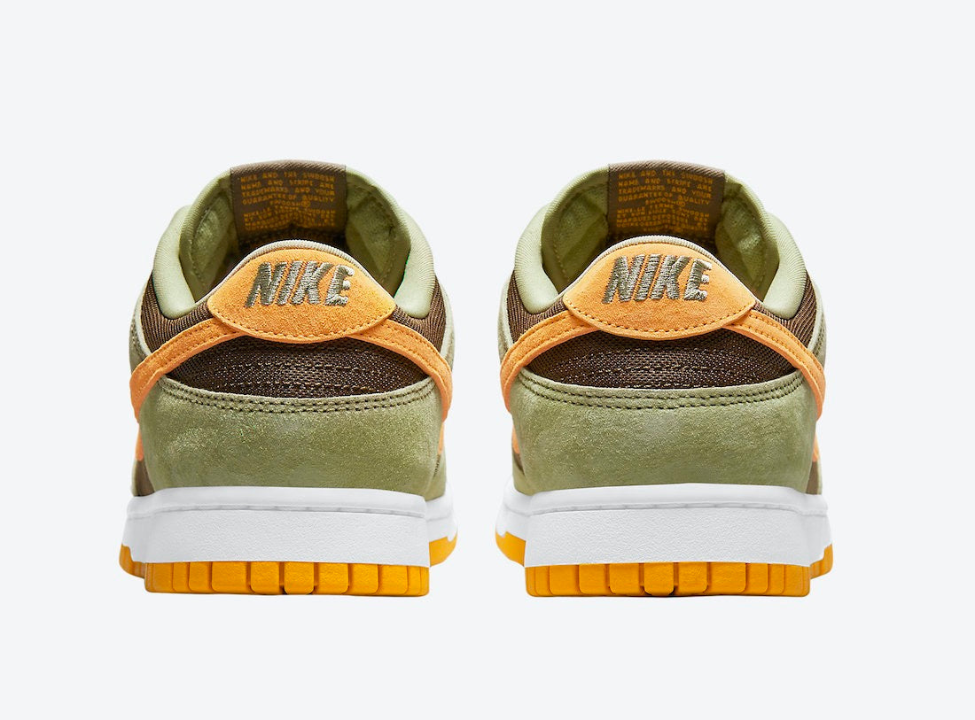 NIKE DUNK LOW SE DUSTY OLIVE/PRO GOLD SIZE 10.5